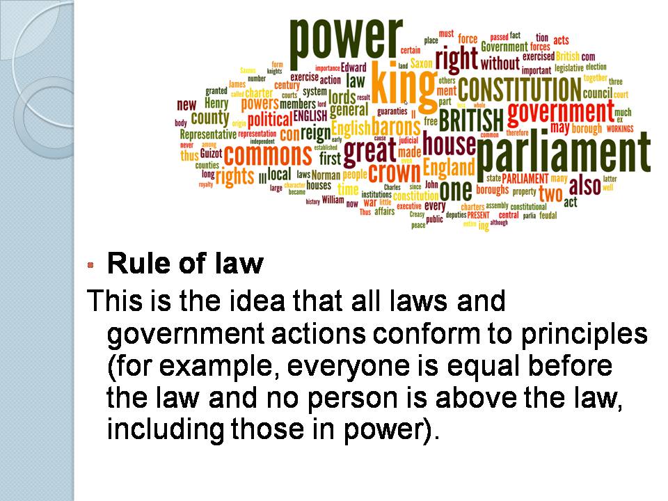 Презентація на тему «The constitution of the UK» - Слайд #5 Презентація на тему «The constitution of the UK» - Слайд #5