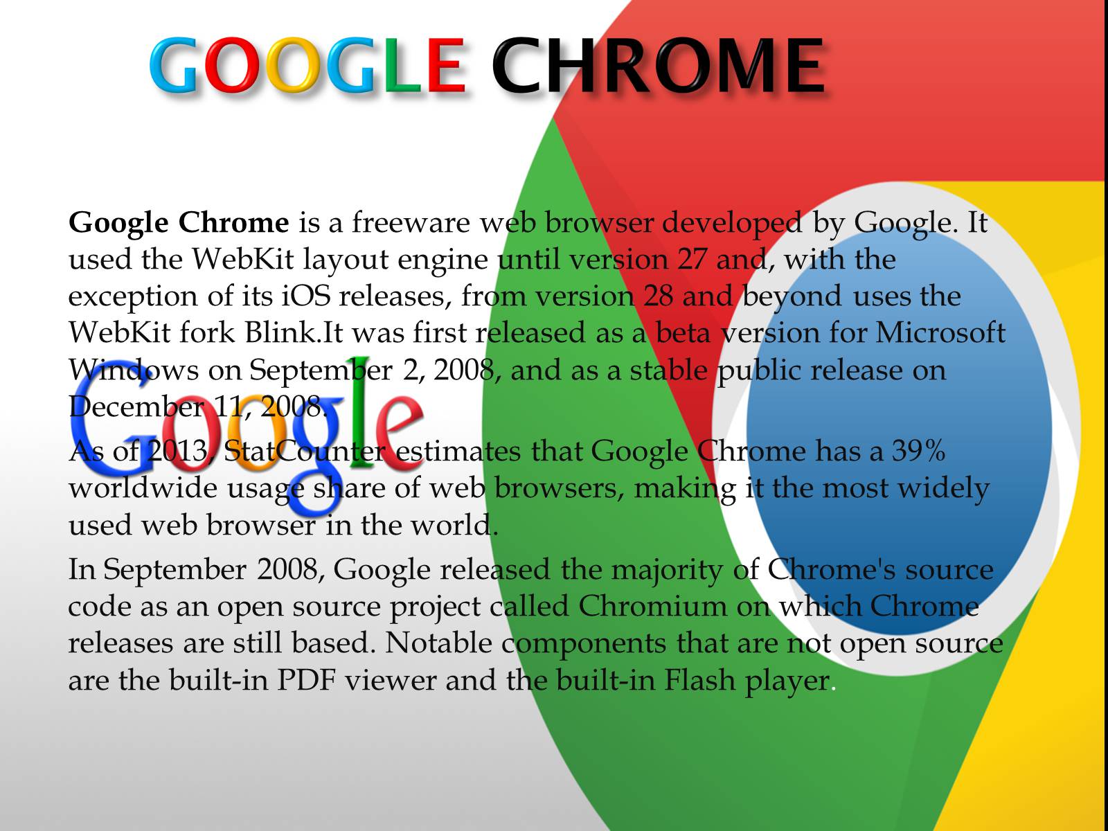 Презентація на тему «Google» - Слайд #6 Презентація на тему «Google» - Слайд #6