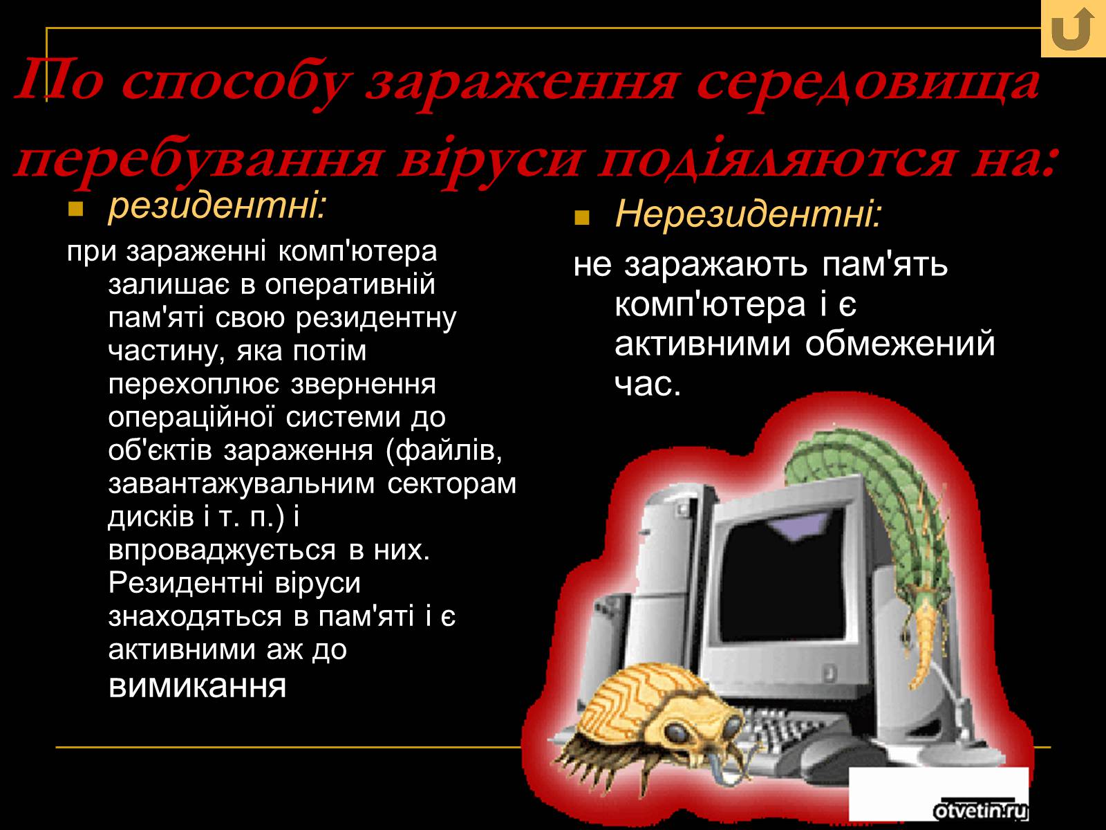 Презентація на тему «Віруси і антивирусні програми» - Слайд #6 Презентація на тему «Віруси і антивирусні програми» - Слайд #6