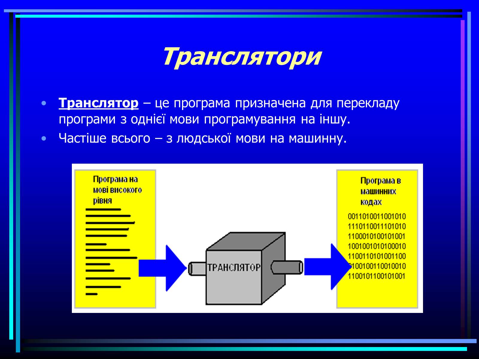 Презентація на тему «Мови програмування» - Слайд #7