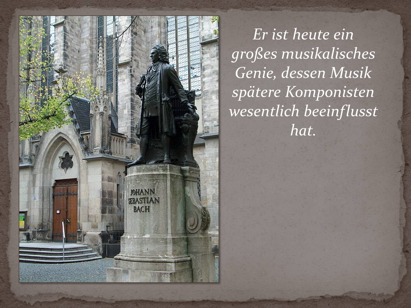 Презентація на тему «Johann Sebastian Bach» (варіант 2) - Слайд #13 Презентація на тему «Johann Sebastian Bach» (варіант 2) - Слайд #13
