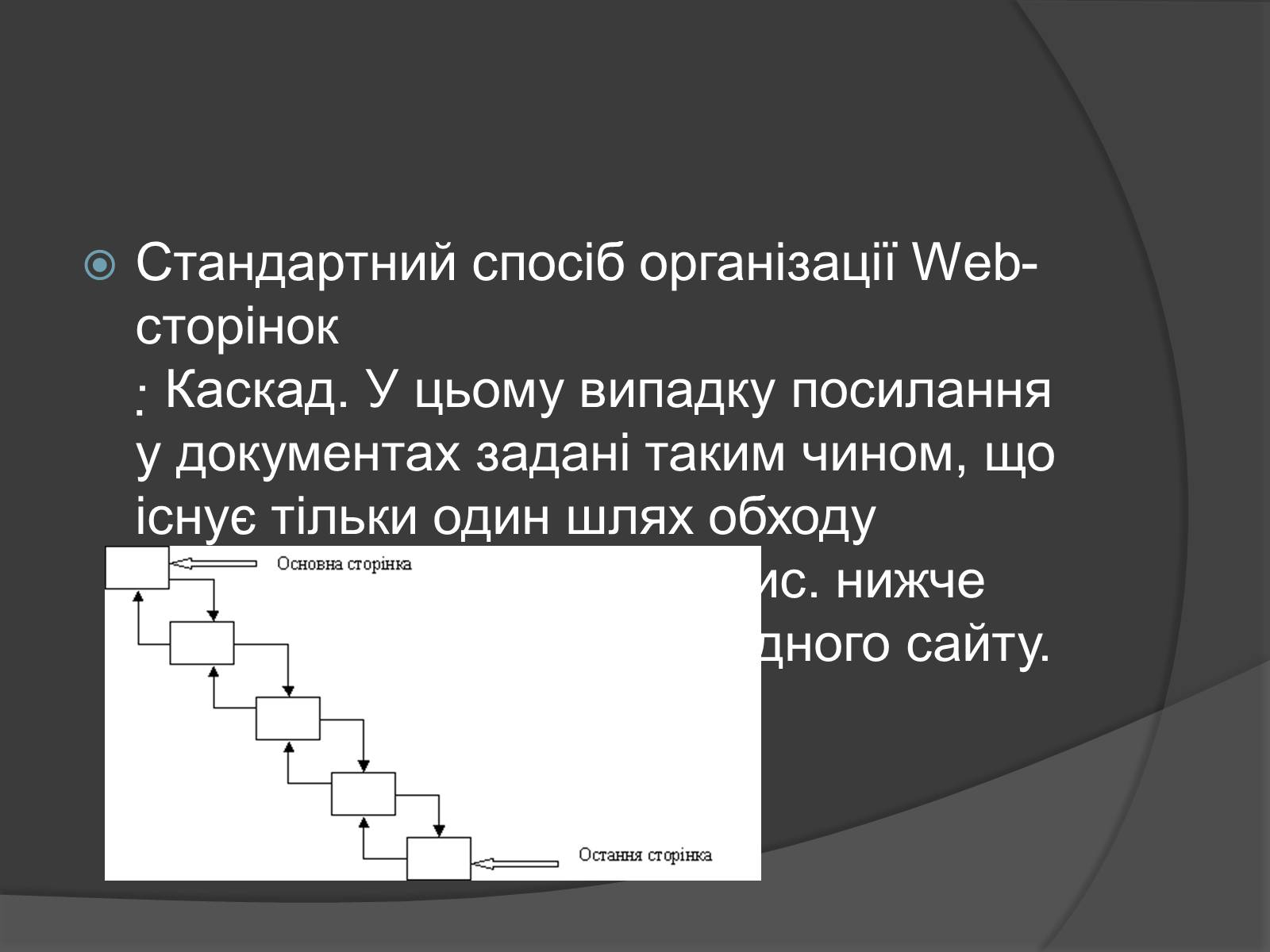 Презентація на тему «Структура веб-сайтів. Різновиди веб-сайтів» - Слайд #7 Презентація на тему «Структура веб-сайтів. Різновиди веб-сайтів» - Слайд #7