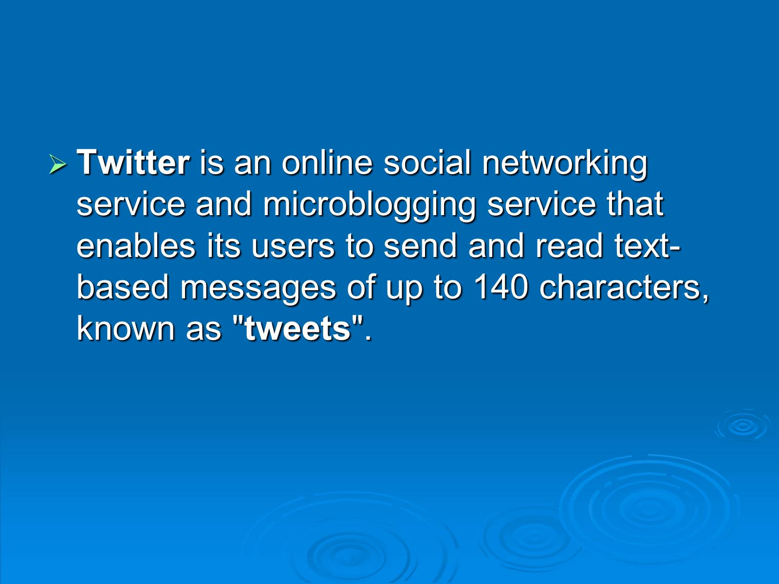 Презентація на тему «Twitter» - Слайд #3 Презентація на тему «Twitter» - Слайд #3