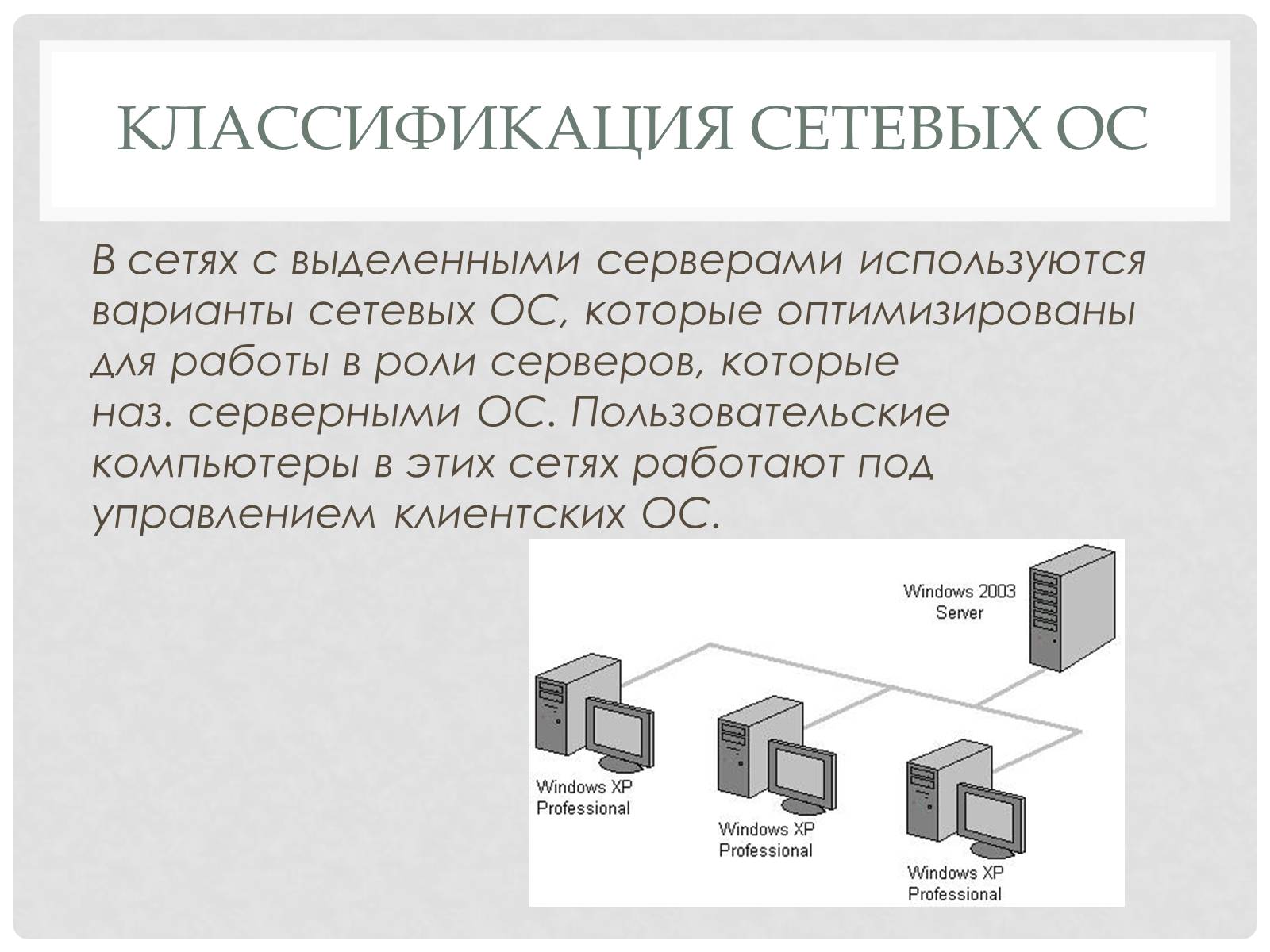 Презентація на тему «Сетевые Ос» - Слайд #3 Презентація на тему «Сетевые Ос» - Слайд #3