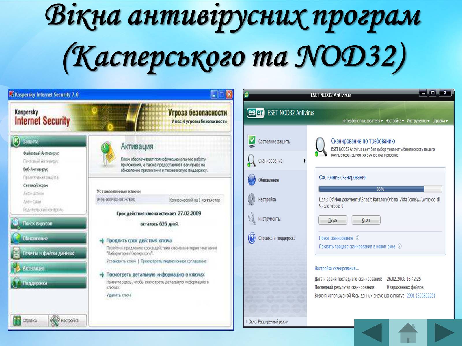 Презентація на тему «Антивірусні програмні засоби» (варіант 2) - Слайд #28 Презентація на тему «Антивірусні програмні засоби» (варіант 2) - Слайд #28