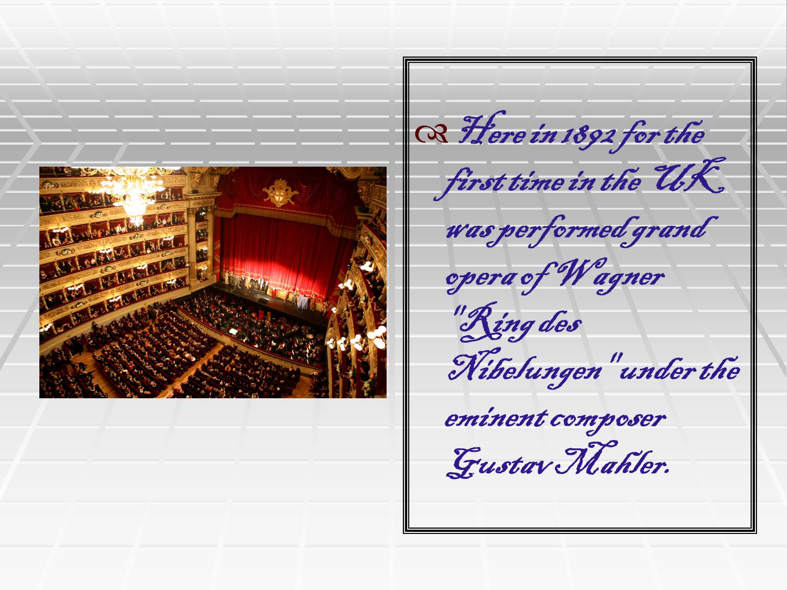 Презентація на тему «Royal Opera House» - Слайд #2 Презентація на тему «Royal Opera House» - Слайд #2