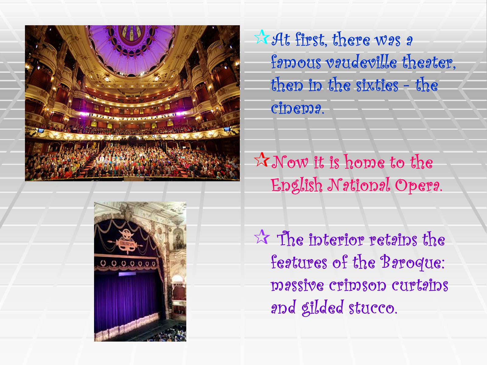 Презентація на тему «Royal Opera House» - Слайд #9 Презентація на тему «Royal Opera House» - Слайд #9