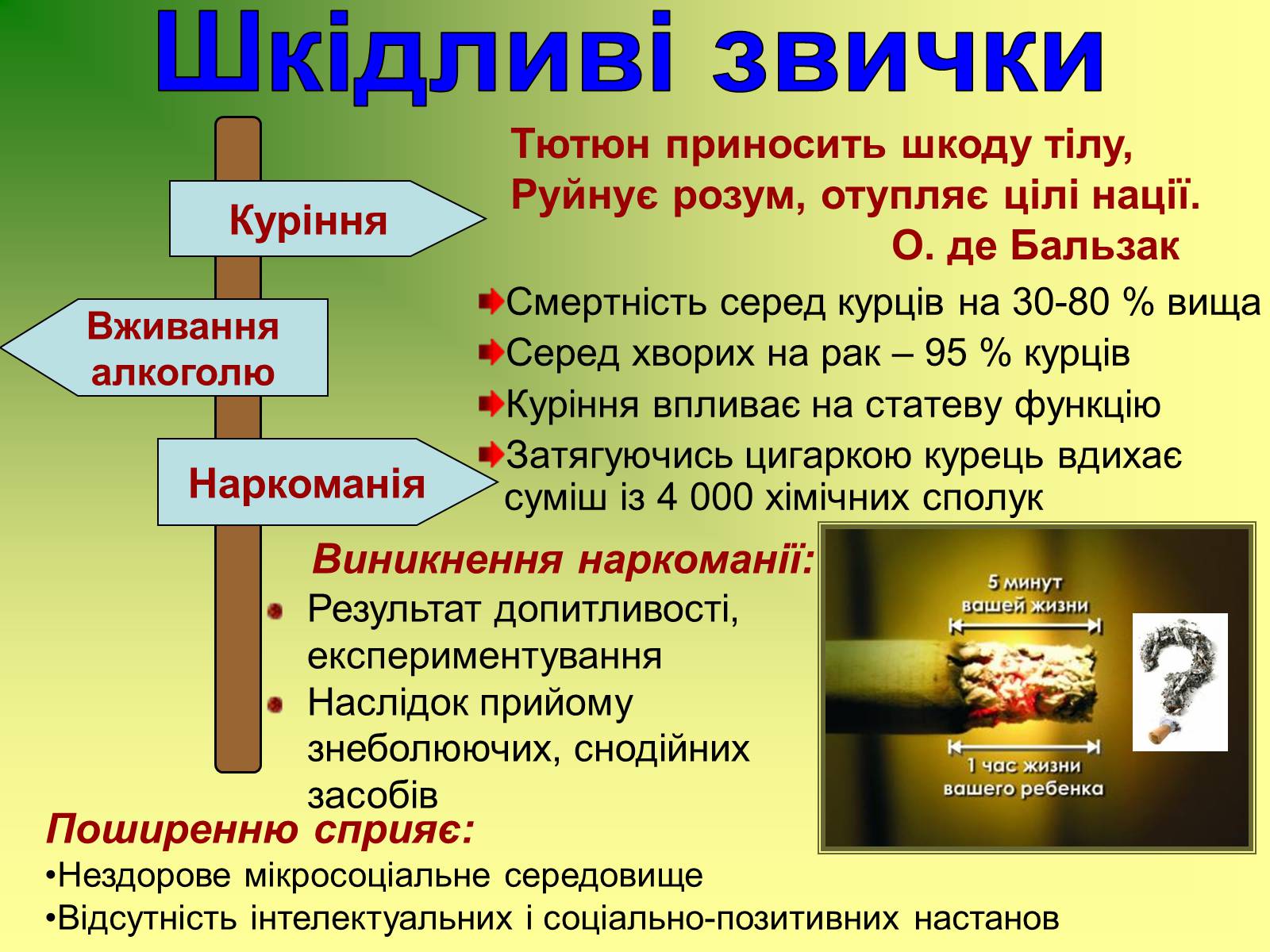 Презентація на тему «Життя і здоров’я людини» - Слайд #6 Презентація на тему «Життя і здоров’я людини» - Слайд #6