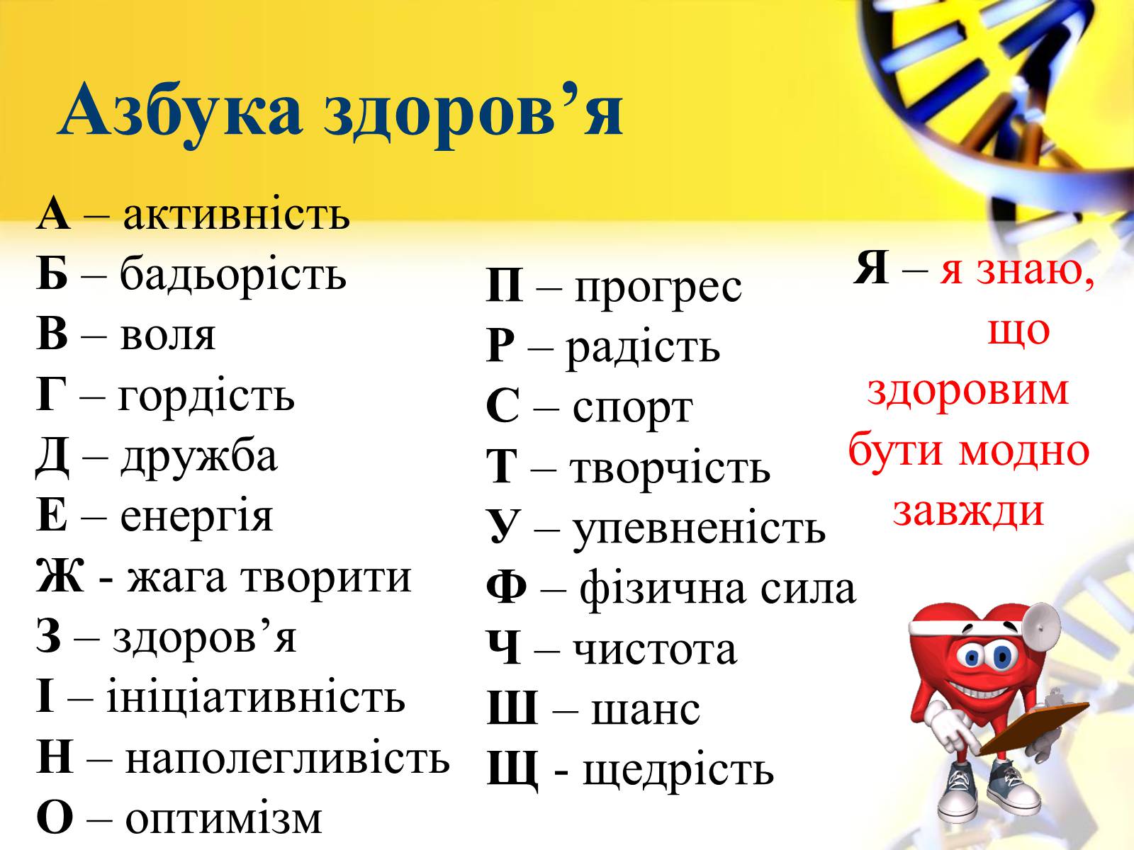 Презентація на тему «Формування в учнів позитивної мотивації на здоровий спосіб життя» - Слайд #15 Презентація на тему «Формування в учнів позитивної мотивації на здоровий спосіб життя» - Слайд #15
