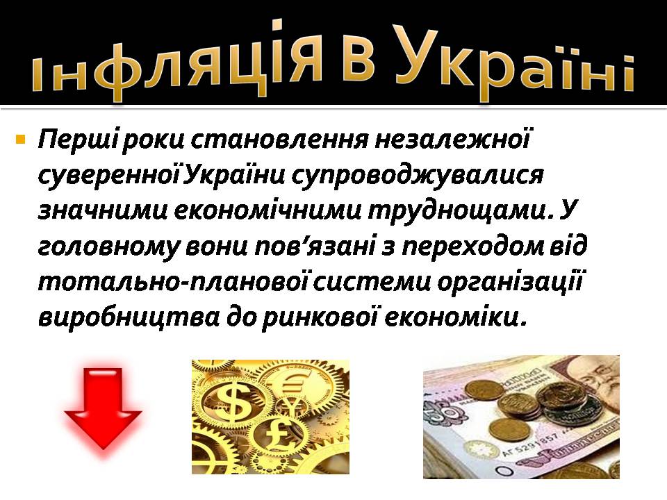 Презентація на тему «Інфляція та її види» - Слайд #9 Презентація на тему «Інфляція та її види» - Слайд #9