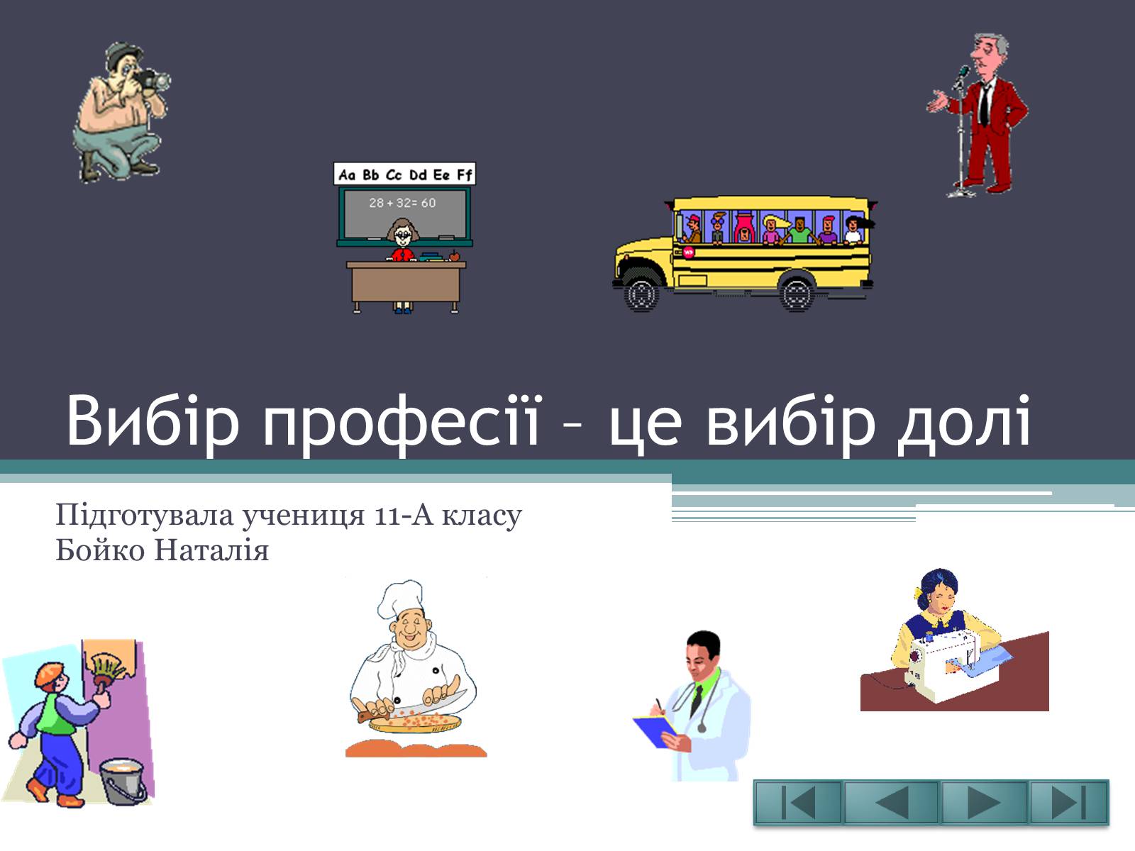 Презентація на тему «Вибір професії – це вибір долі» - Слайд #1 Презентація на тему «Вибір професії – це вибір долі» - Слайд #1