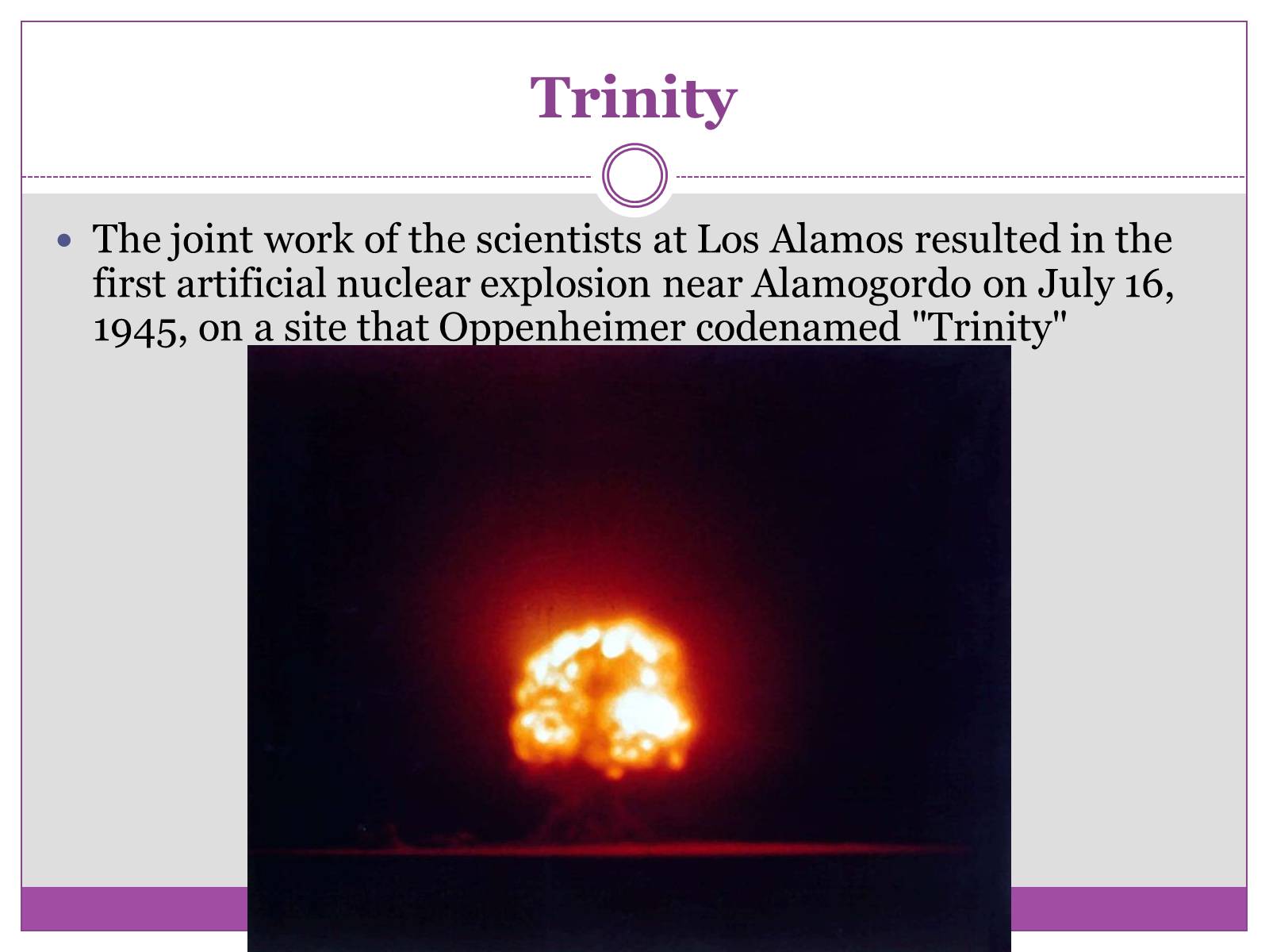 Презентація на тему «J. Robert Oppenheimer» - Слайд #6 Презентація на тему «J. Robert Oppenheimer» - Слайд #6