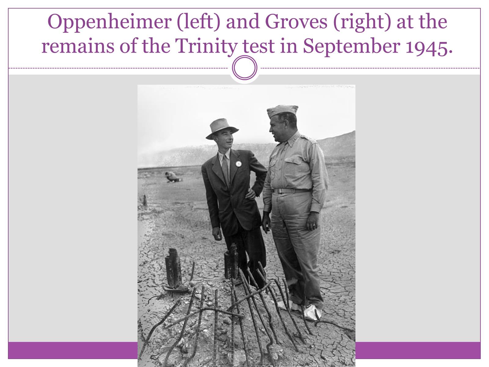 Презентація на тему «J. Robert Oppenheimer» - Слайд #7 Презентація на тему «J. Robert Oppenheimer» - Слайд #7