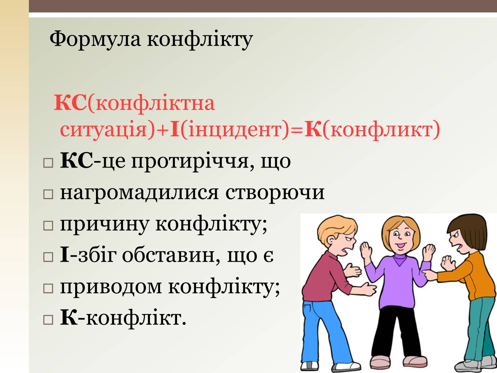 Презентація на тему «Конфлікти» (варіант 1) - Слайд #3 Презентація на тему «Конфлікти» (варіант 1) - Слайд #3