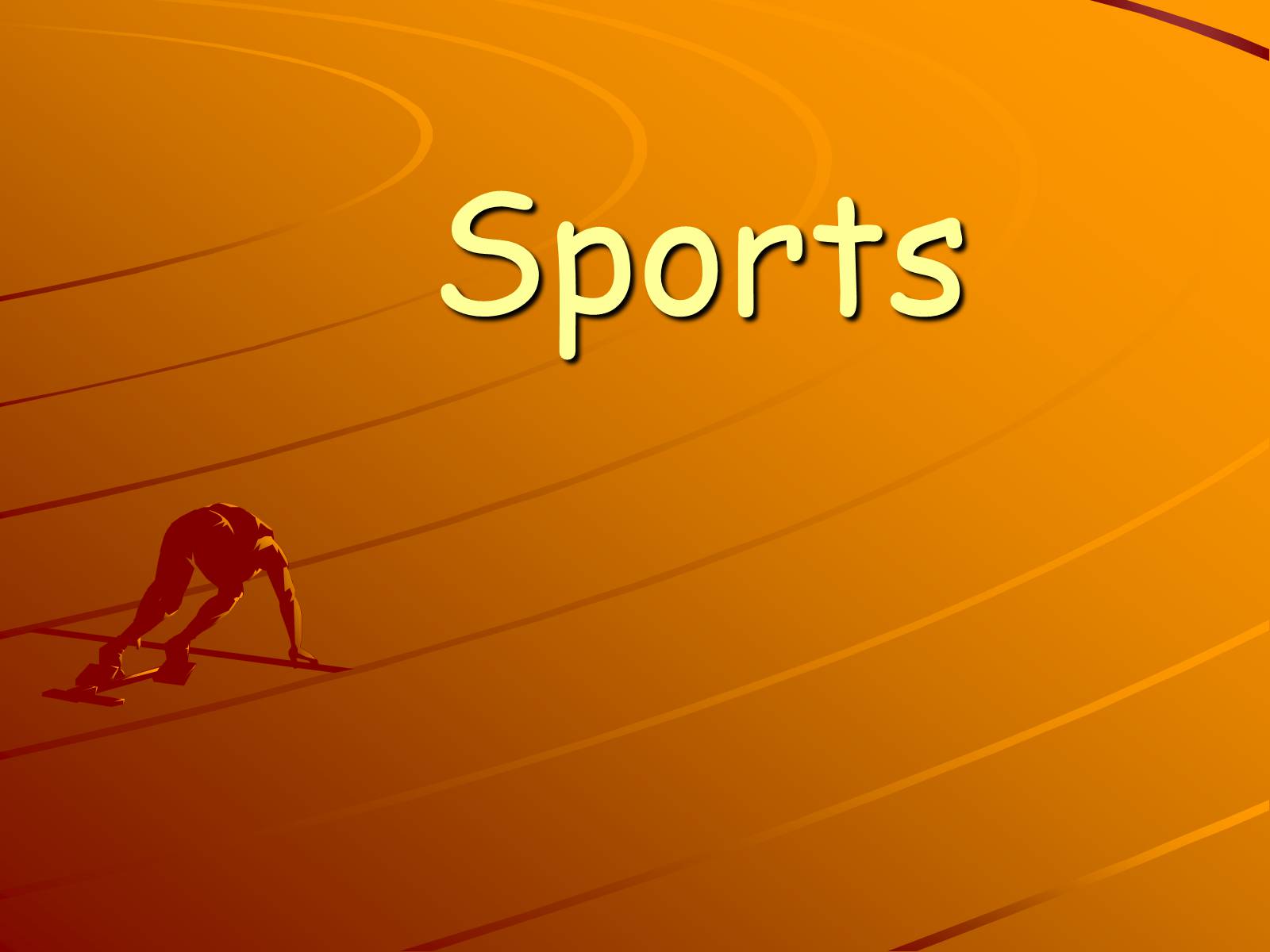 Презентація на тему «Sports» (варіант 1) - Слайд #1 Презентація на тему «Sports» (варіант 1) - Слайд #1