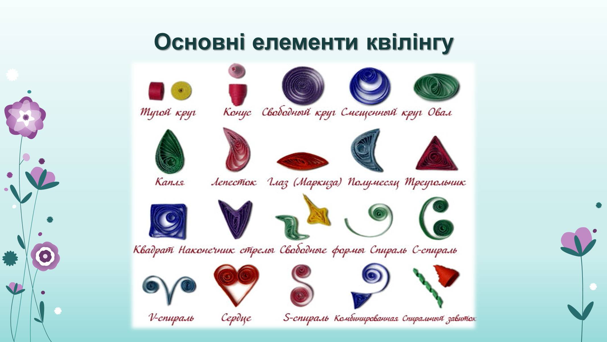Презентація на тему «Квілінг» (варіант 2) - Слайд #6 Презентація на тему «Квілінг» (варіант 2) - Слайд #6