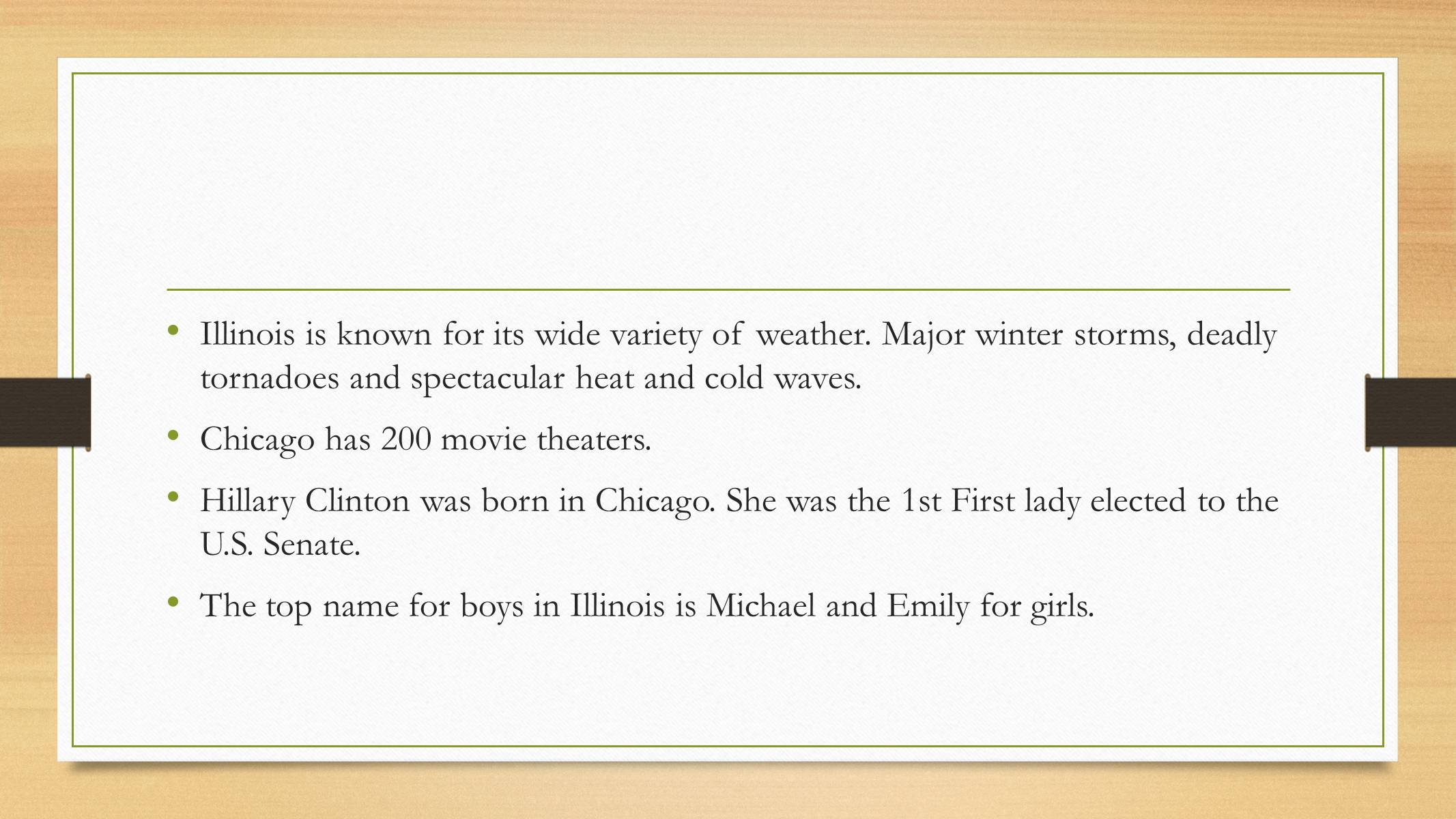 Презентація на тему «Illinois» (варіант 1) - Слайд #10 Презентація на тему «Illinois» (варіант 1) - Слайд #10