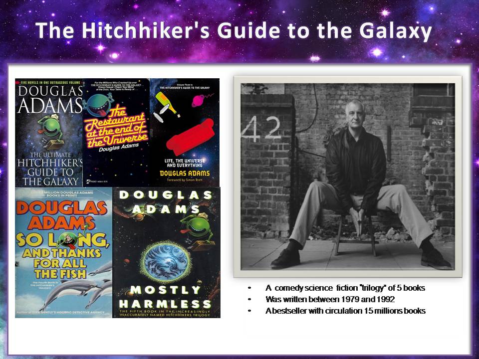 Презентація на тему «Douglas Adams» - Слайд #3 Презентація на тему «Douglas Adams» - Слайд #3