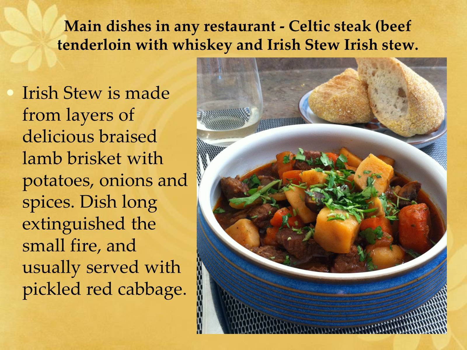 Презентація на тему «Irish cuisine» - Слайд #5 Презентація на тему «Irish cuisine» - Слайд #5