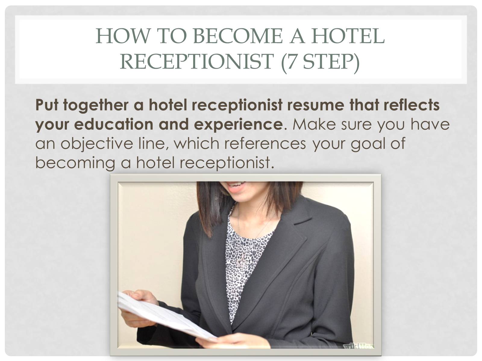 Презентація на тему «The hotel receptionist» - Слайд #16 Презентація на тему «The hotel receptionist» - Слайд #16
