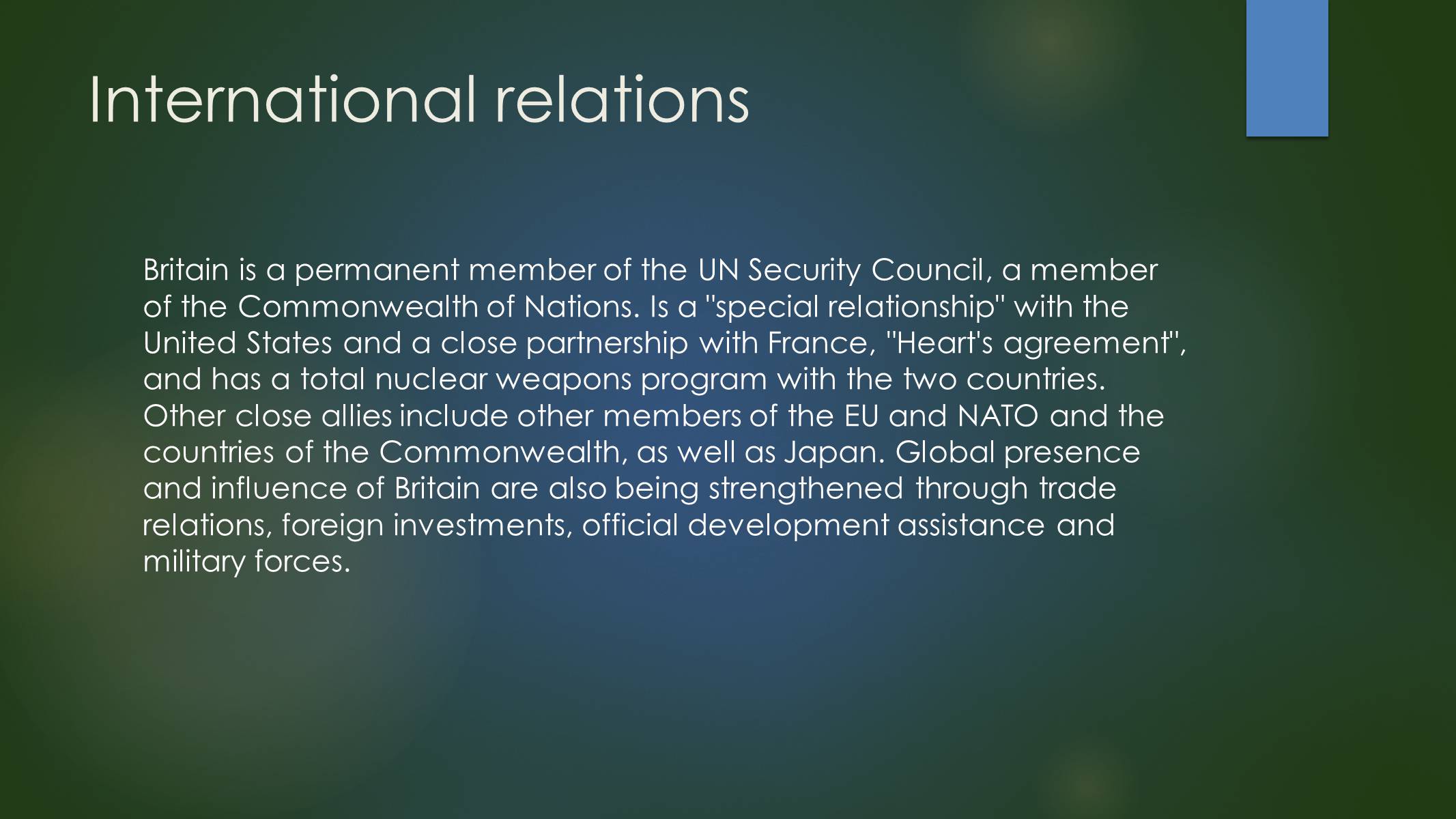 Презентація на тему «United Kingdom of Great Britain and Northern Ireland» (варіант 1) - Слайд #9