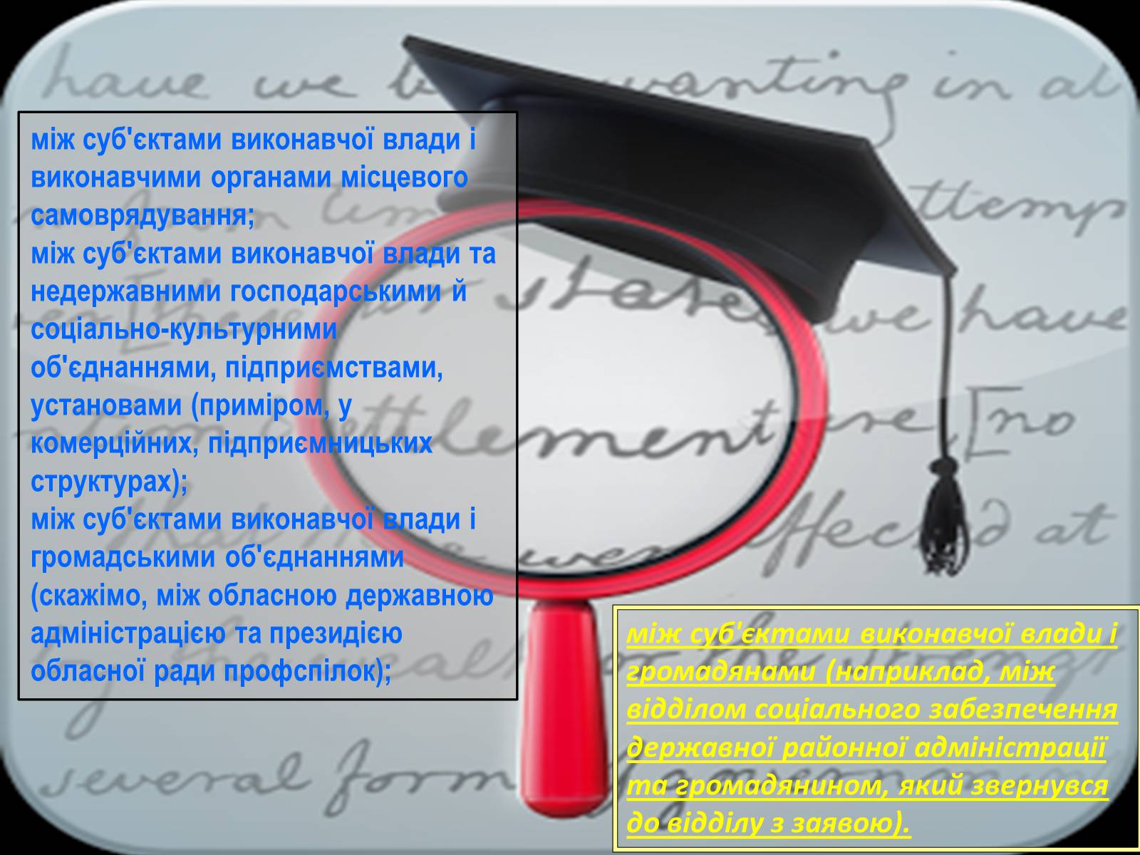 Презентація на тему «Адміністративне право» (варіант 3) - Слайд #6 Презентація на тему «Адміністративне право» (варіант 3) - Слайд #6