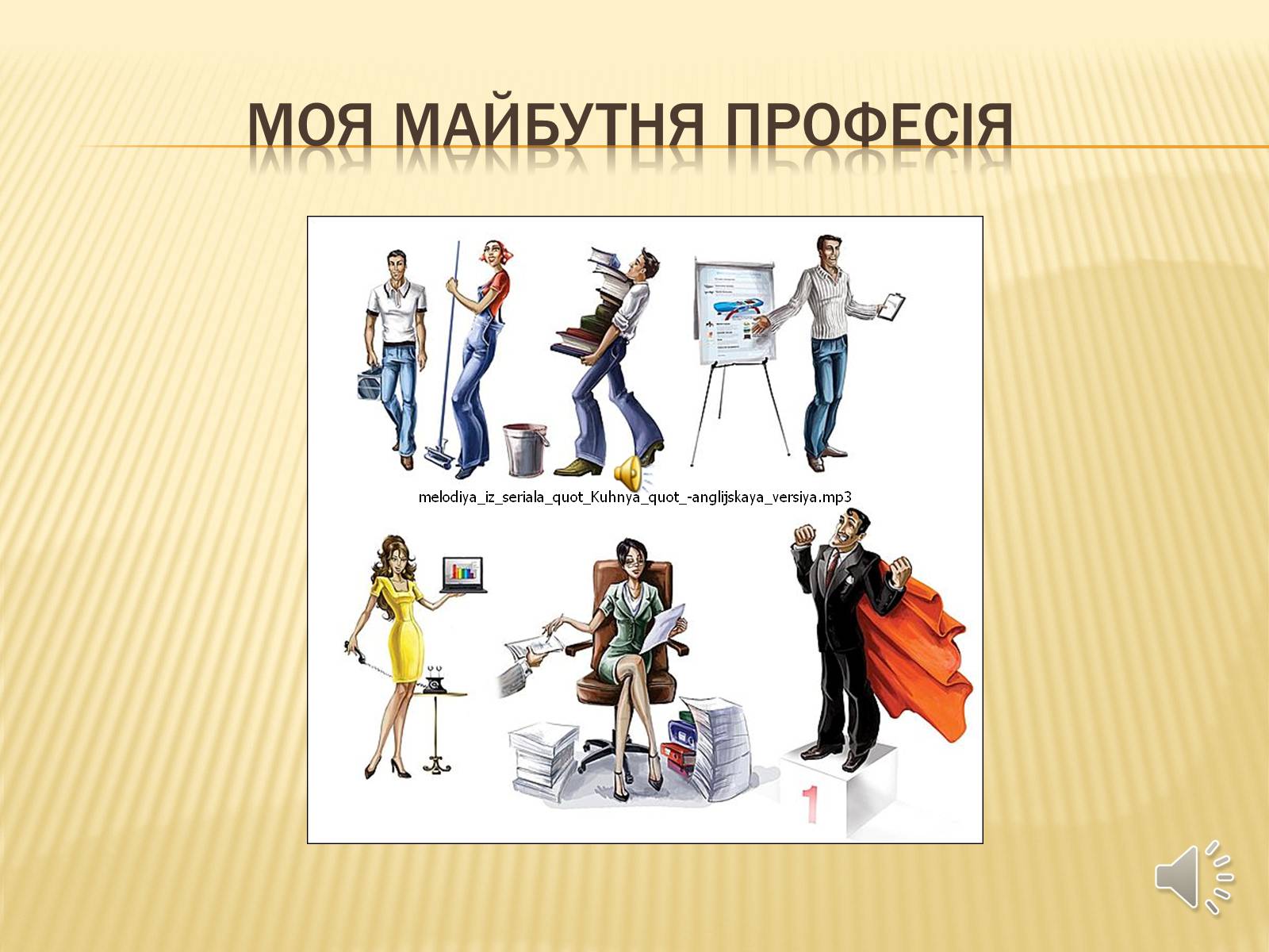 Презентація на тему «Моя майбутня професія» (варіант 7) - Слайд #1 Презентація на тему «Моя майбутня професія» (варіант 7) - Слайд #1