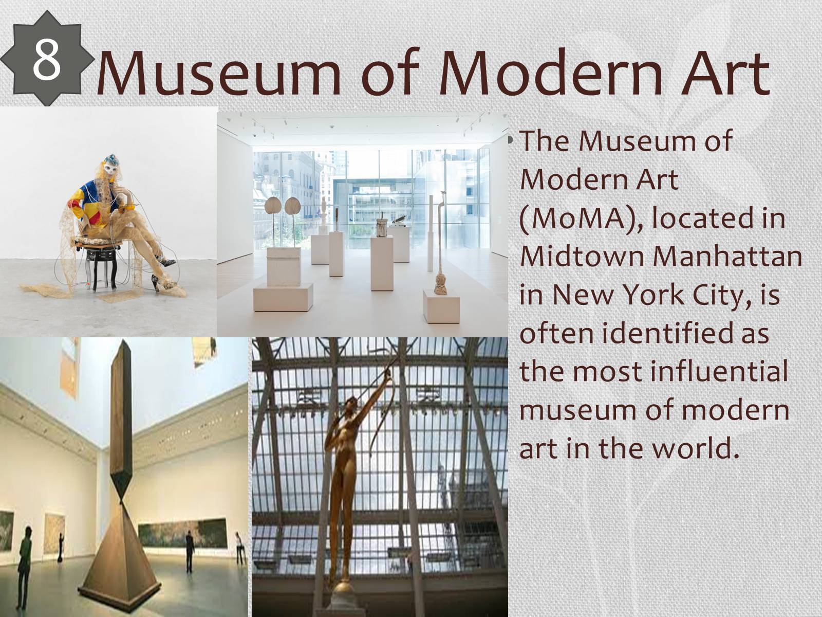 Презентація на тему «The best museums in the world» - Слайд #16 Презентація на тему «The best museums in the world» - Слайд #16