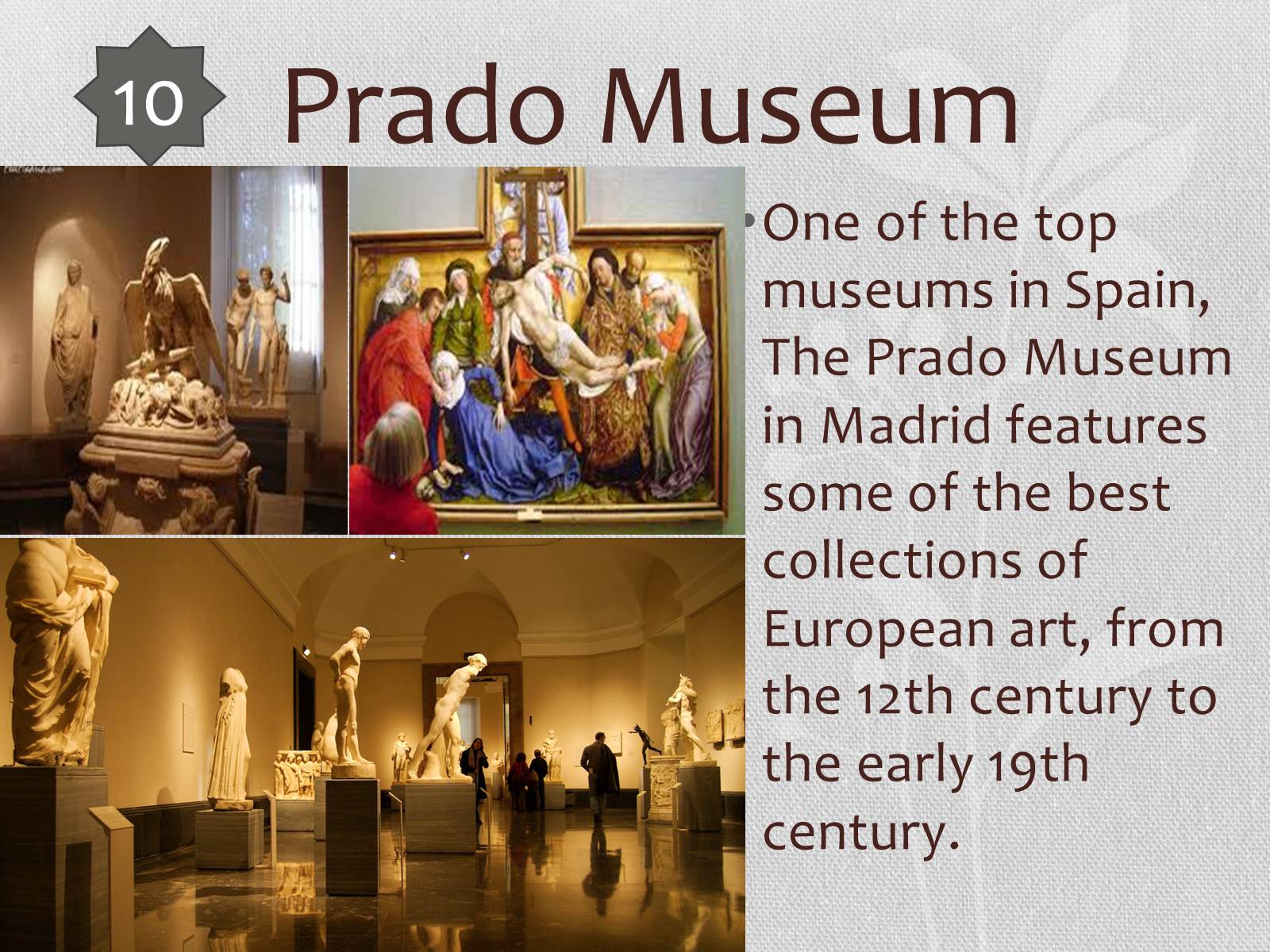 Презентація на тему «The best museums in the world» - Слайд #20 Презентація на тему «The best museums in the world» - Слайд #20