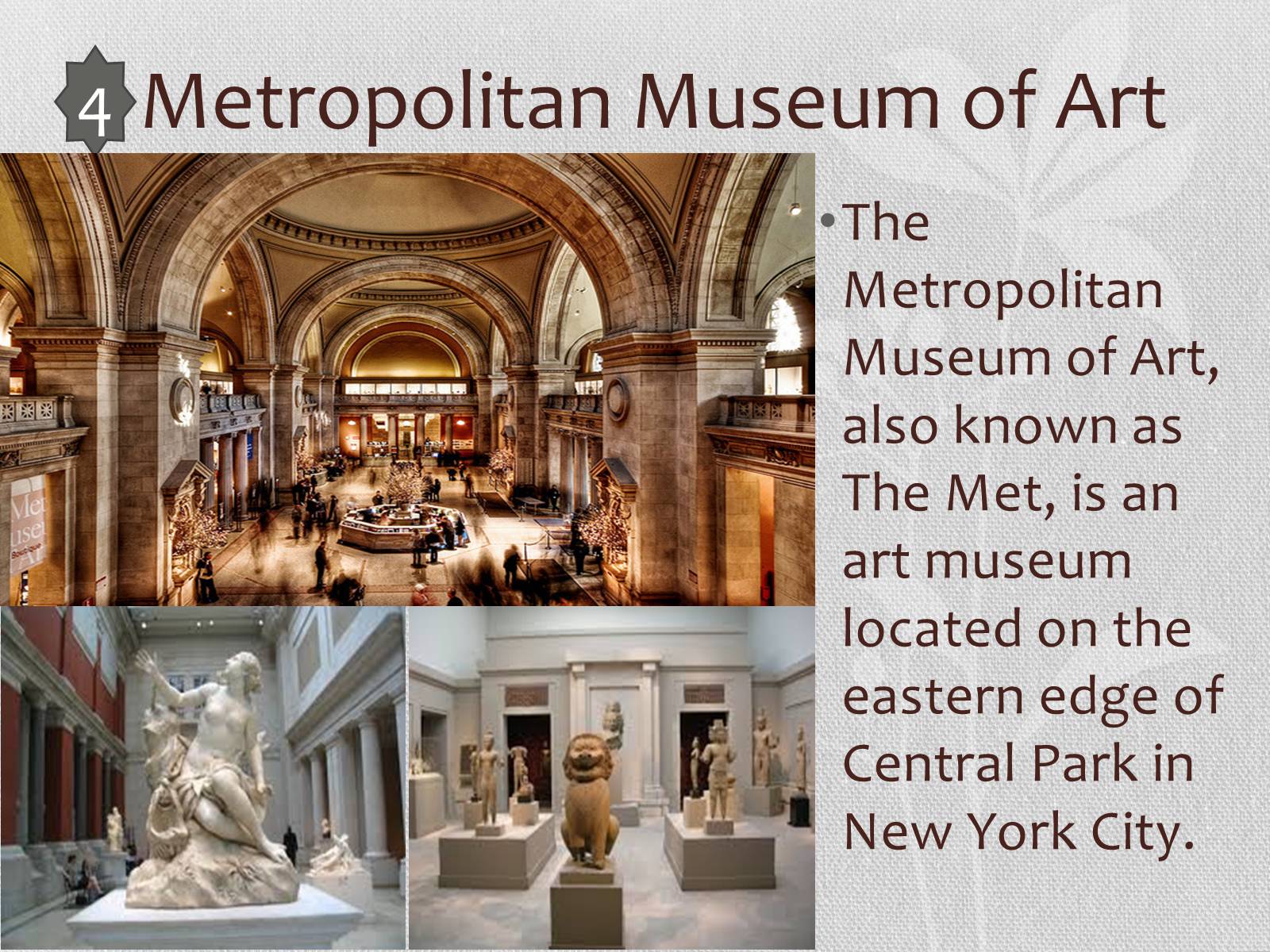 Презентація на тему «The best museums in the world» - Слайд #8 Презентація на тему «The best museums in the world» - Слайд #8