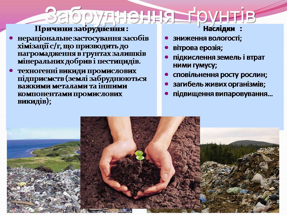 Презентація на тему «Екологічні проблеми» (варіант 16) - Слайд #6 Презентація на тему «Екологічні проблеми» (варіант 16) - Слайд #6