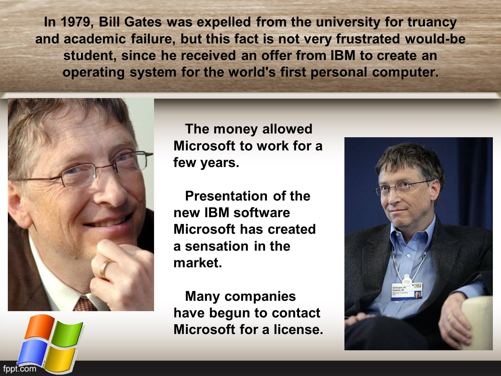 Презентація на тему «Bіll Gates» - Слайд #7 Презентація на тему «Bіll Gates» - Слайд #7