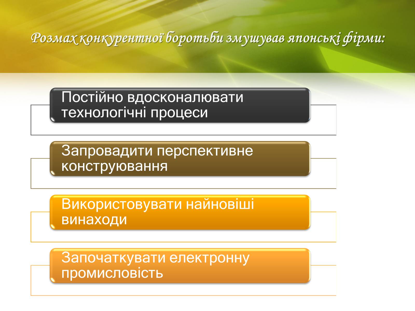 Презентація на тему «Японське «економічне диво»» (варіант 1) - Слайд #10 Презентація на тему «Японське «економічне диво»» (варіант 1) - Слайд #10