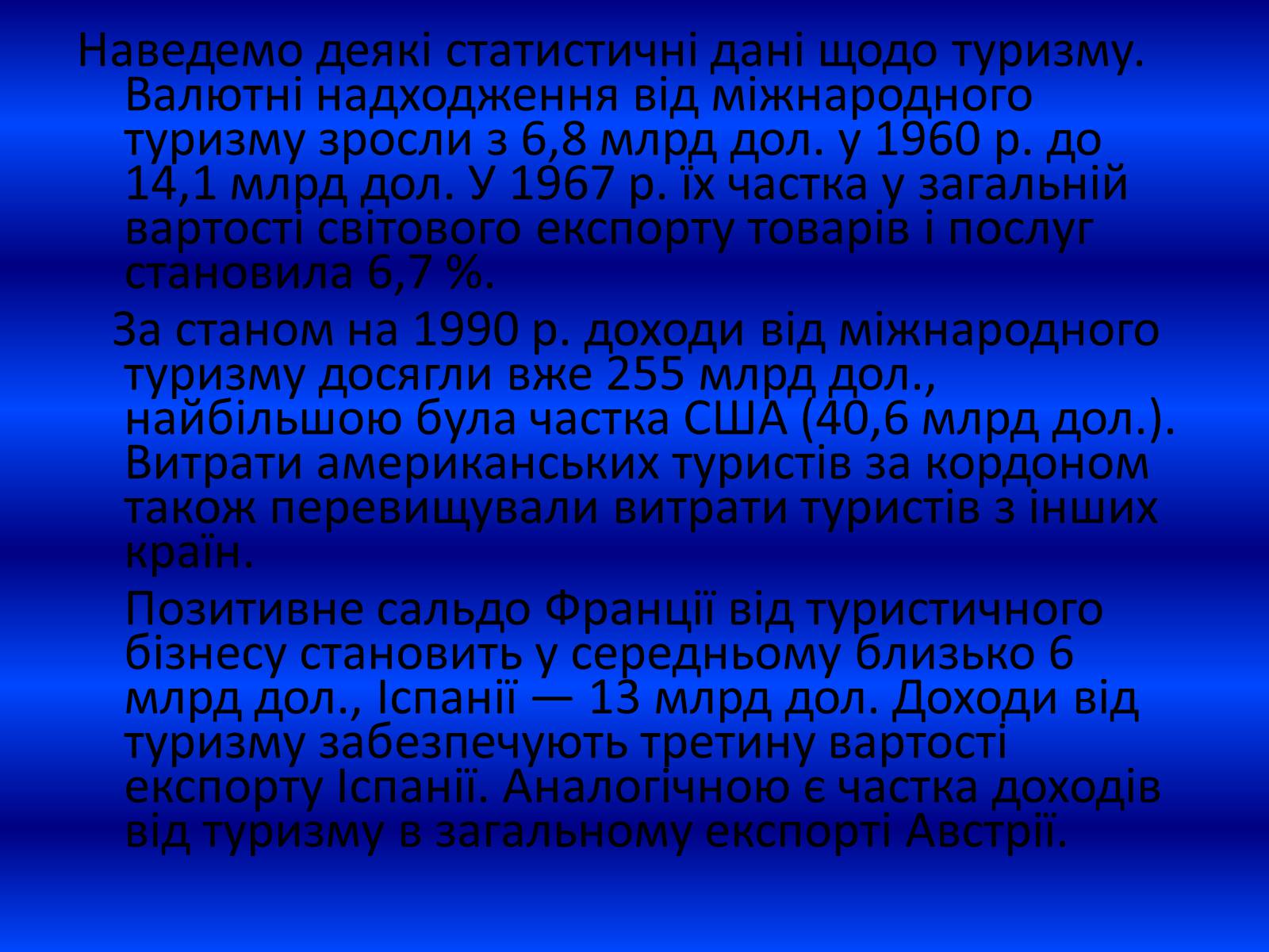 Презентація на тему «Міжнародний туризм» (варіант 2) - Слайд #23 Презентація на тему «Міжнародний туризм» (варіант 2) - Слайд #23