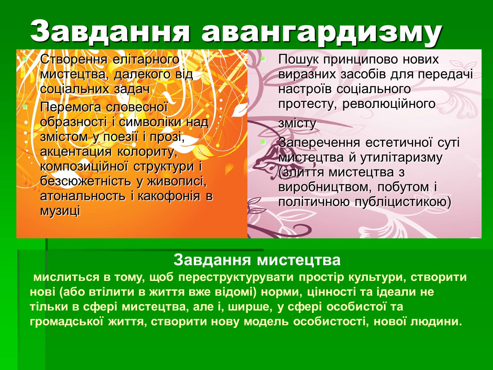 Презентація на тему «Авангардизм» (варіант 1) - Слайд #3 Презентація на тему «Авангардизм» (варіант 1) - Слайд #3