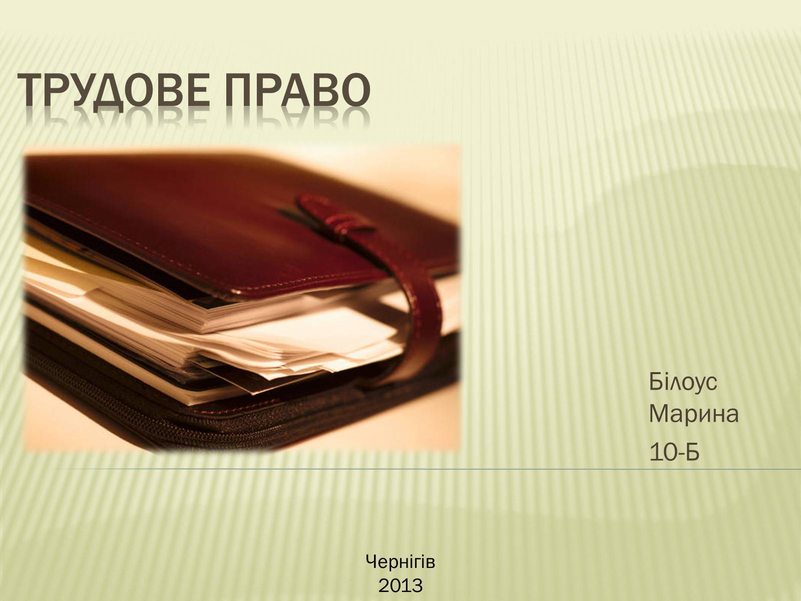 Презентація на тему «Трудове право» (варіант 1) - Слайд #1 Презентація на тему «Трудове право» (варіант 1) - Слайд #1