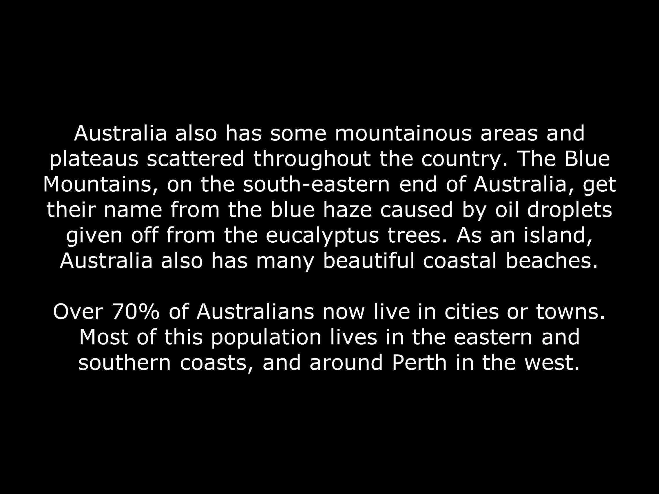 Презентація на тему «Australia» (варіант 4) - Слайд #6 Презентація на тему «Australia» (варіант 4) - Слайд #6