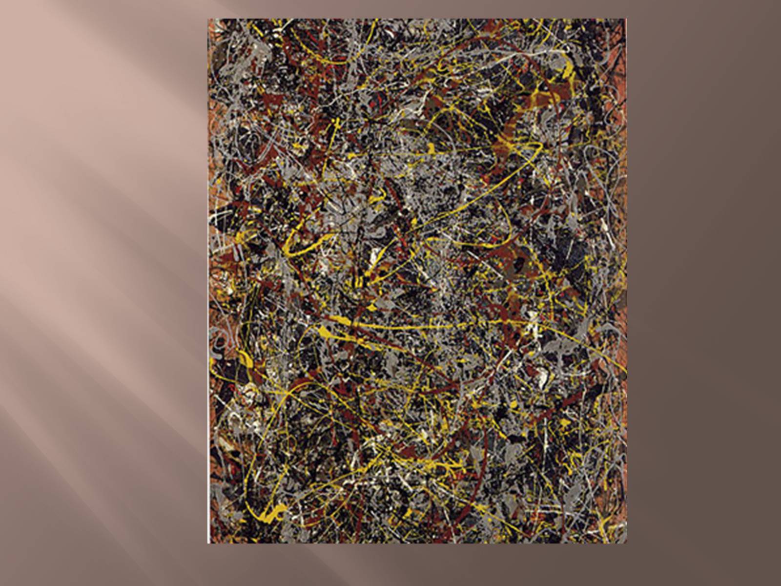 Презентація на тему «Jackson Pollock» (варіант 1) - Слайд #23 Презентація на тему «Jackson Pollock» (варіант 1) - Слайд #23
