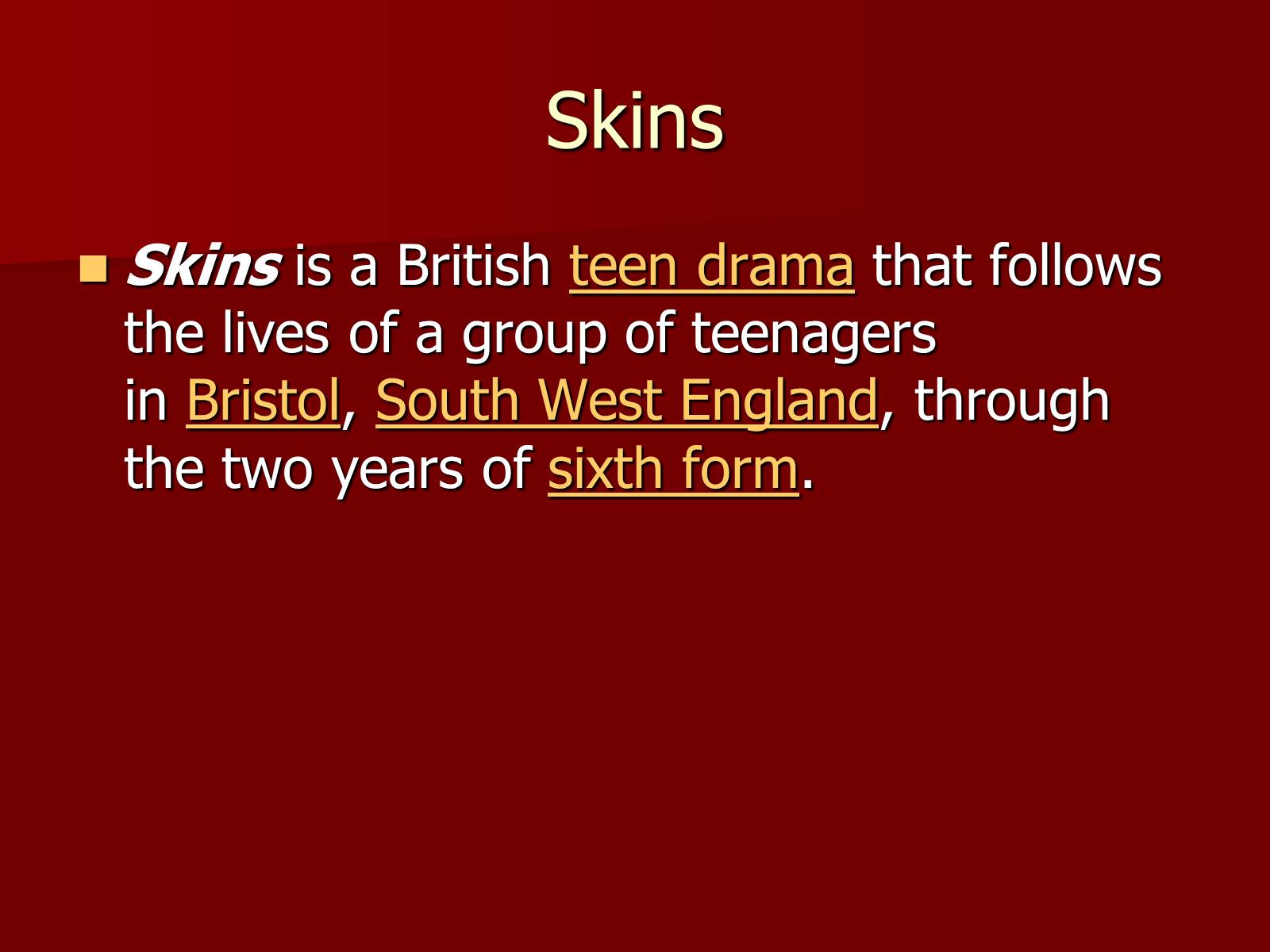 Презентація на тему «British popular TV shows» - Слайд #8 Презентація на тему «British popular TV shows» - Слайд #8