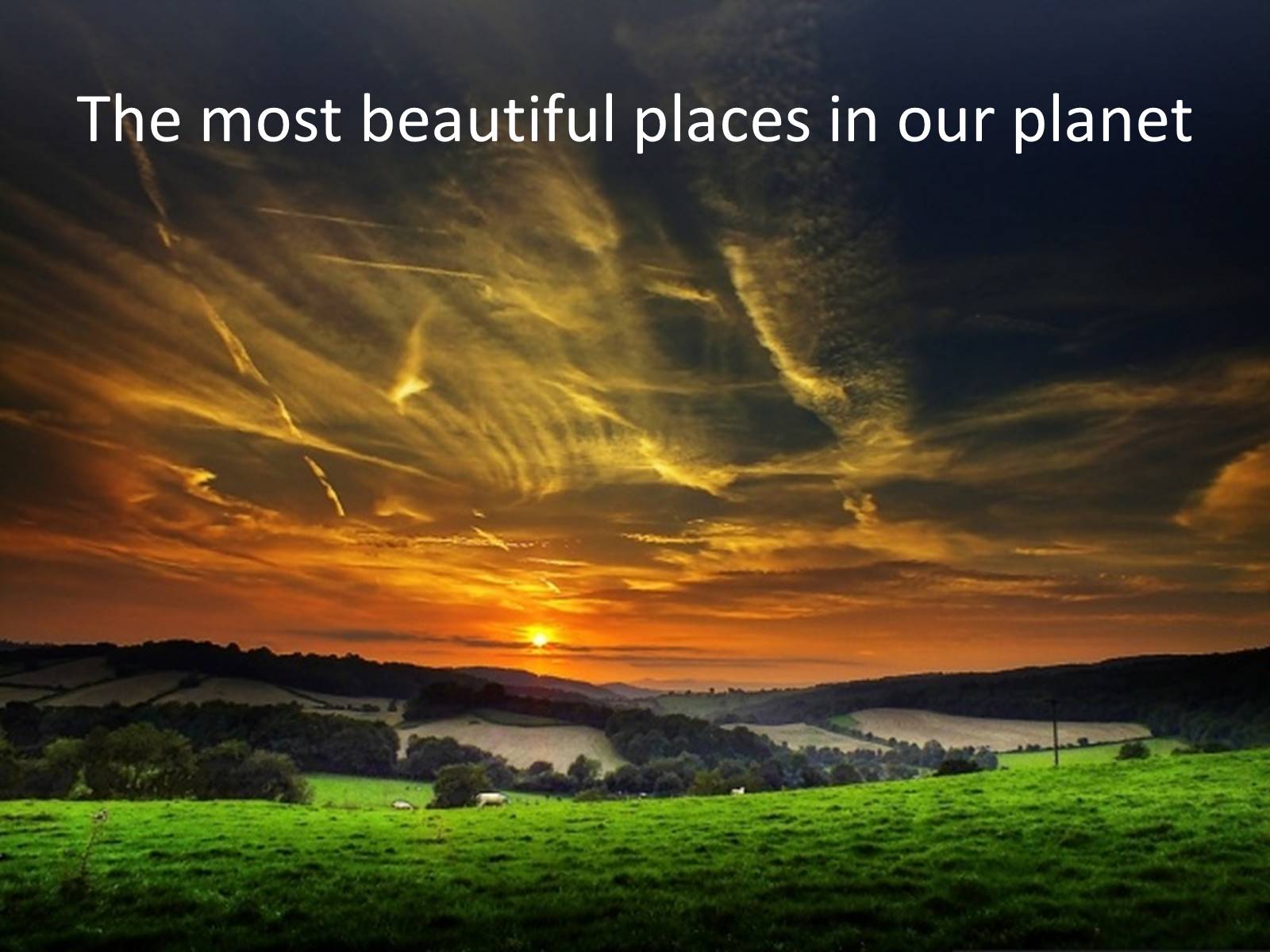 Презентація на тему «The most beautiful places on our planet» - Слайд #1 Презентація на тему «The most beautiful places on our planet» - Слайд #1