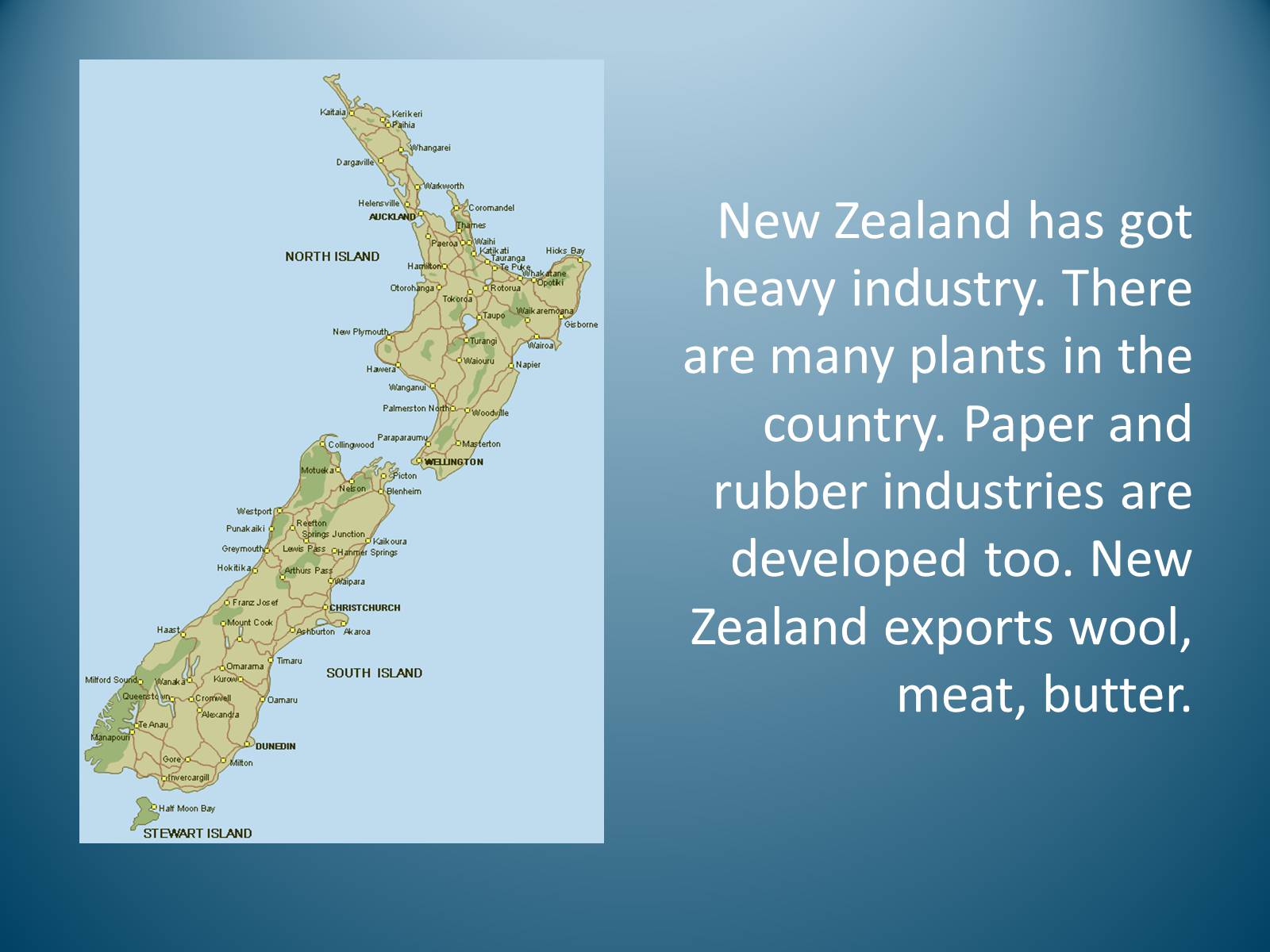 Презентація на тему «New Zealand» (варіант 5) - Слайд #9 Презентація на тему «New Zealand» (варіант 5) - Слайд #9