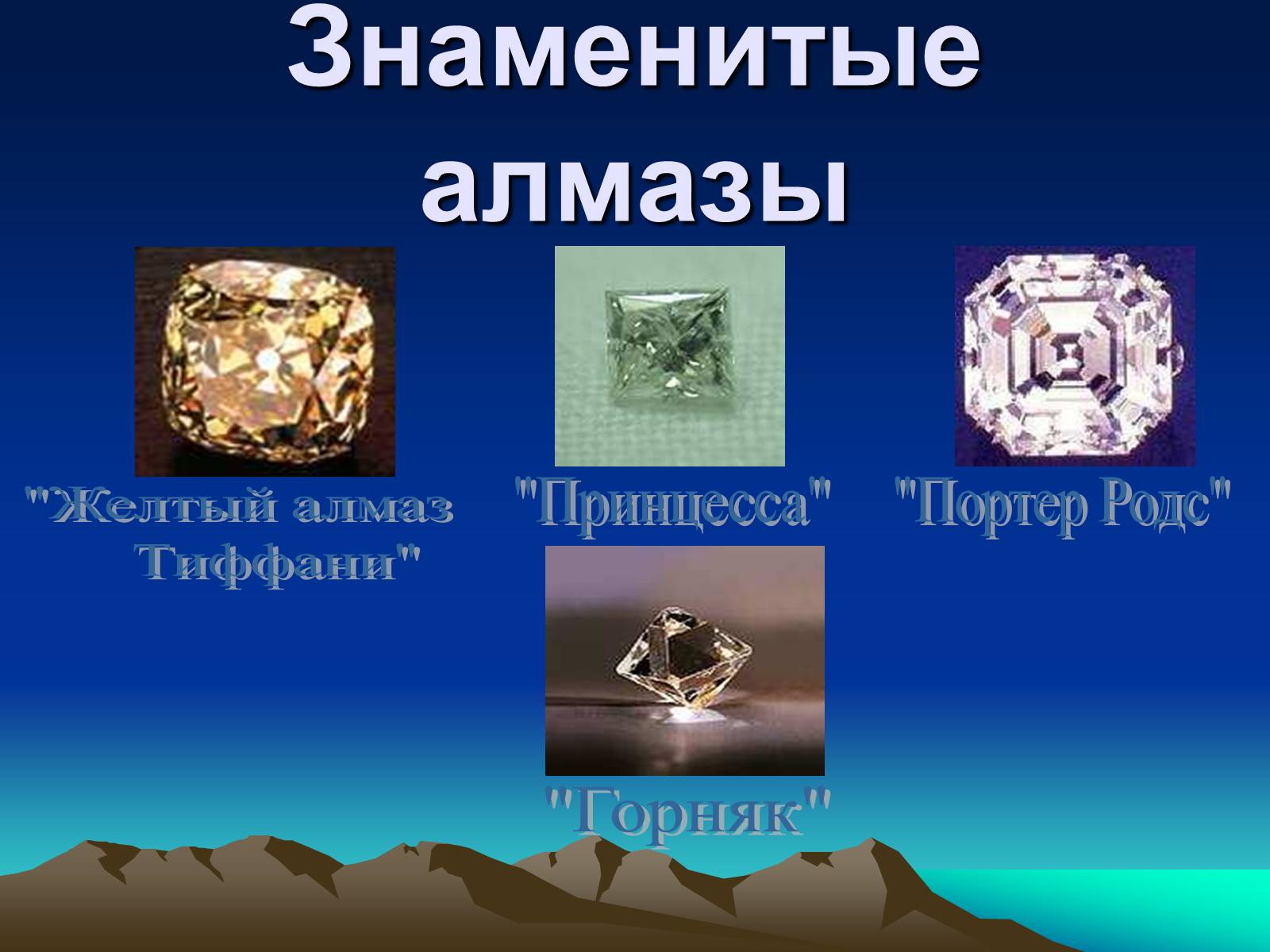 Презентація на тему «Алмаз» (варіант 1) - Слайд #13 Презентація на тему «Алмаз» (варіант 1) - Слайд #13