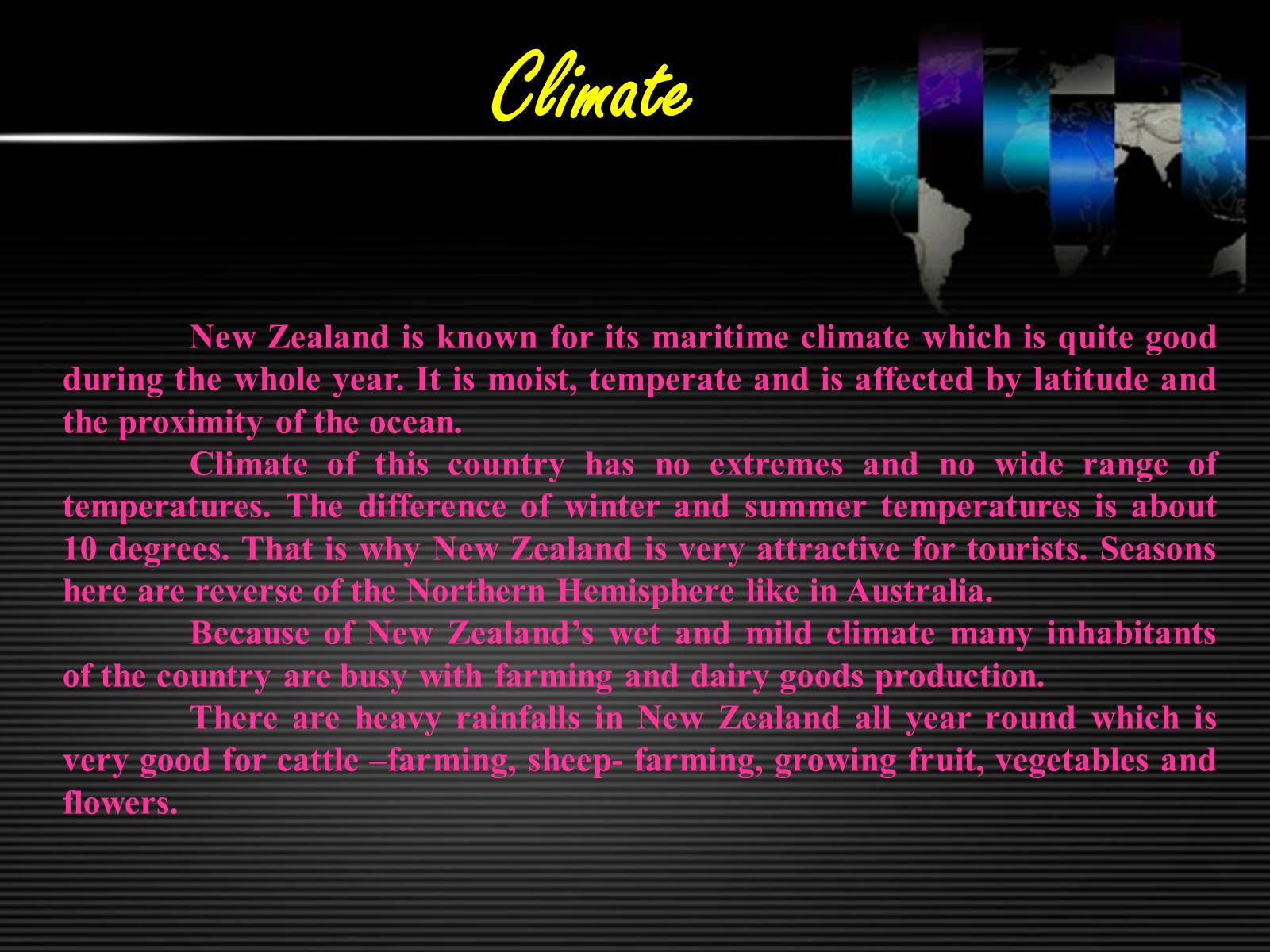 Презентація на тему «New Zealand» (варіант 6) - Слайд #13 Презентація на тему «New Zealand» (варіант 6) - Слайд #13