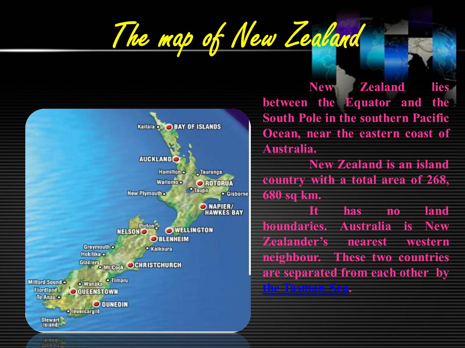 Презентація на тему «New Zealand» (варіант 6) - Слайд #3 Презентація на тему «New Zealand» (варіант 6) - Слайд #3