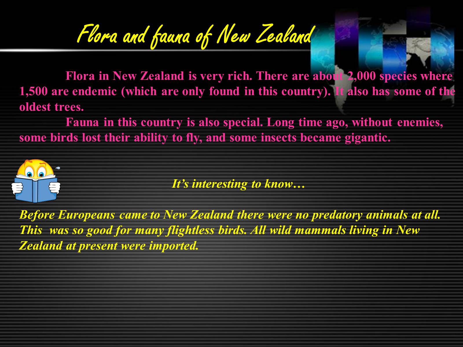 Презентація на тему «New Zealand» (варіант 6) - Слайд #8 Презентація на тему «New Zealand» (варіант 6) - Слайд #8