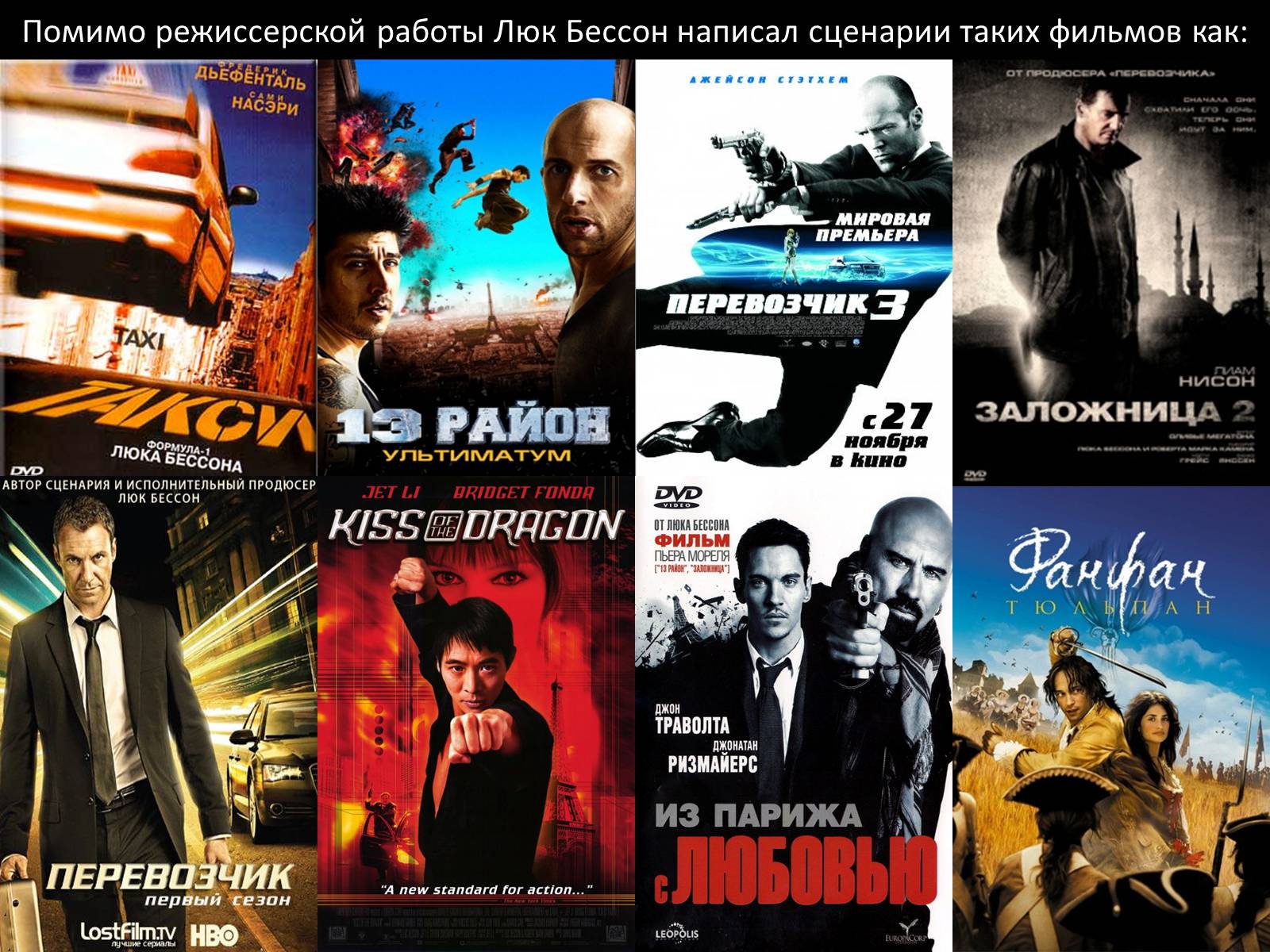 Презентація на тему «Люк Бессон» - Слайд #11 Презентація на тему «Люк Бессон» - Слайд #11
