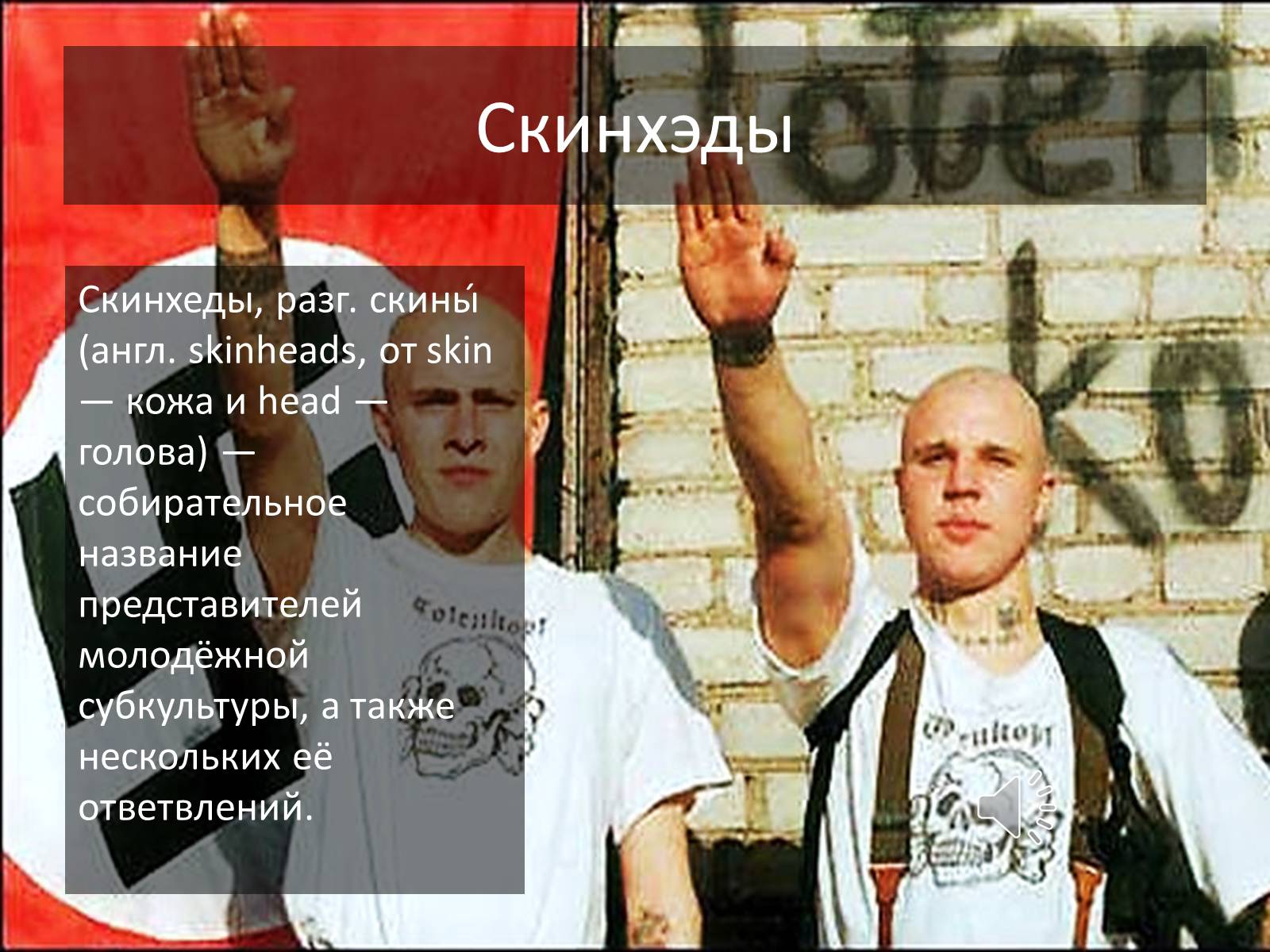 Презентація на тему «Субкультуры» (варіант 2) - Слайд #18 Презентація на тему «Субкультуры» (варіант 2) - Слайд #18