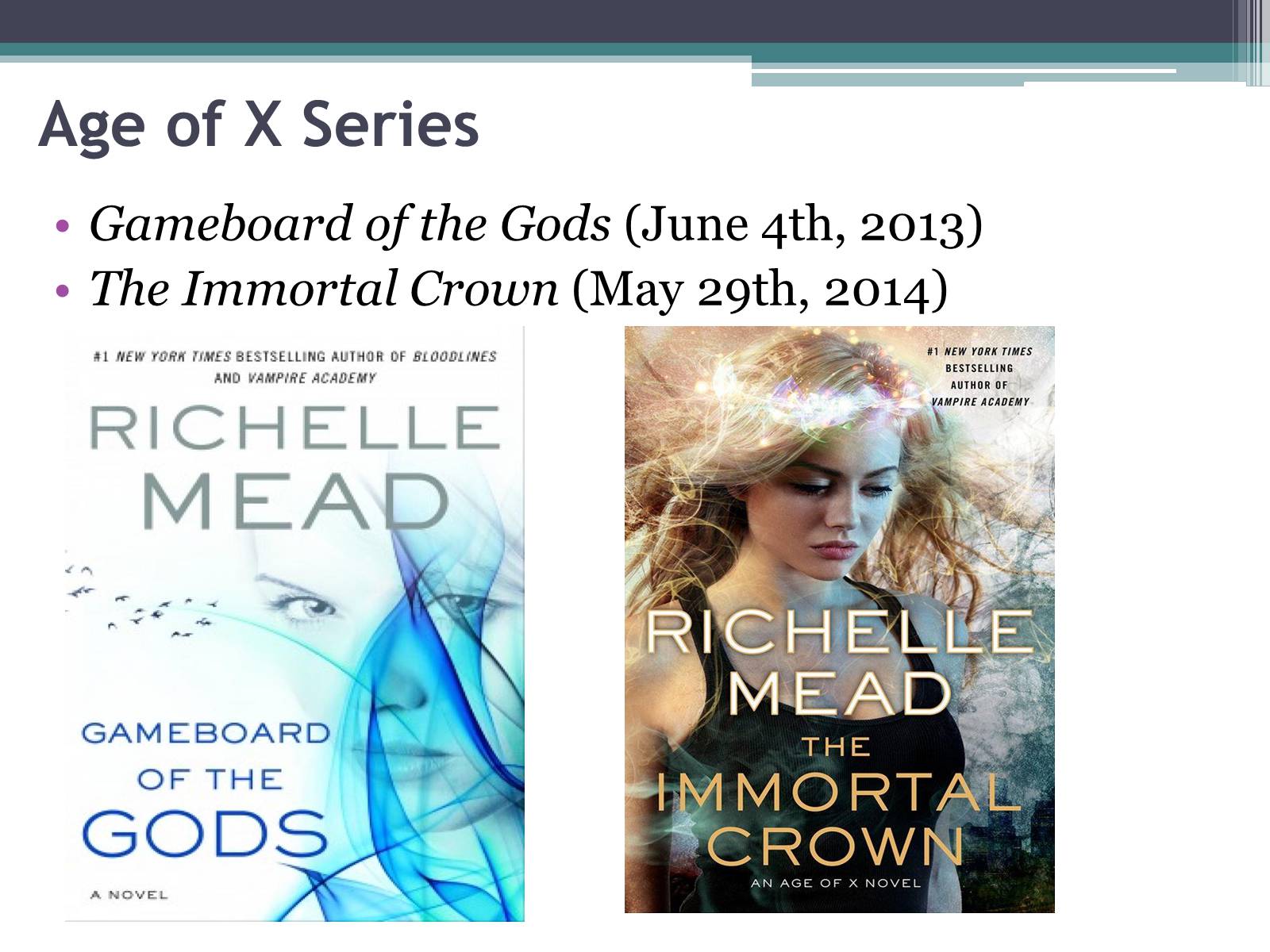 Презентація на тему «Richelle mead» - Слайд #10 Презентація на тему «Richelle mead» - Слайд #10