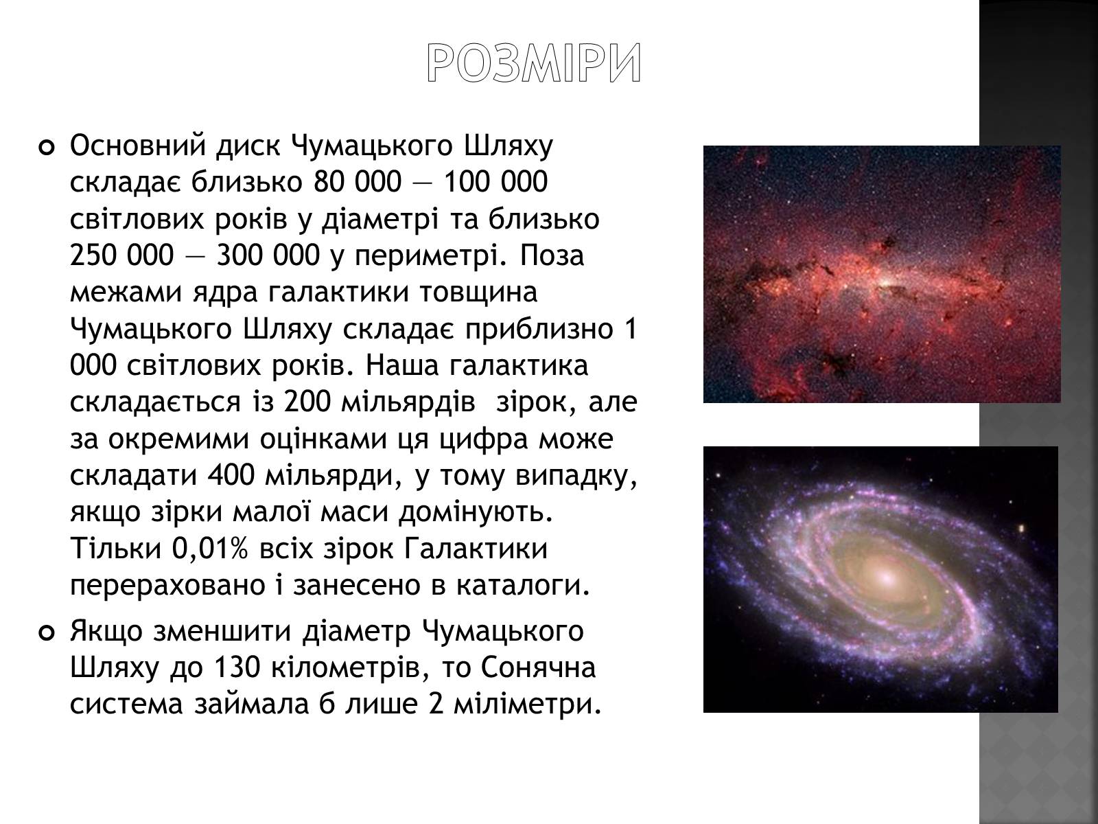 Презентація на тему «Чумацький Шлях» (варіант 1) - Слайд #6 Презентація на тему «Чумацький Шлях» (варіант 1) - Слайд #6