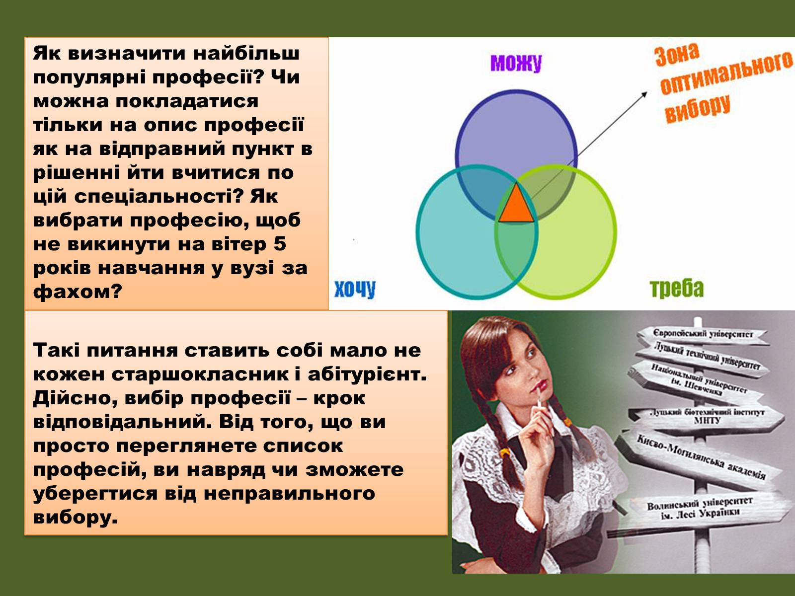 Презентація на тему «Вибір професії» (варіант 2) - Слайд #2 Презентація на тему «Вибір професії» (варіант 2) - Слайд #2